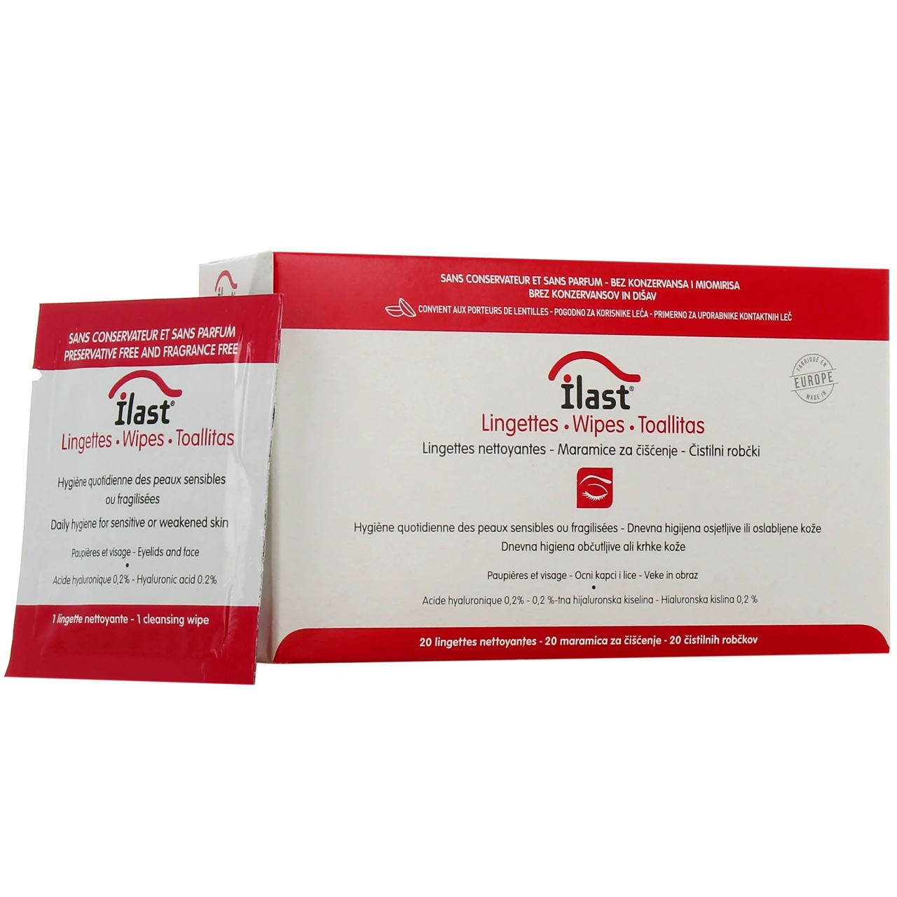 Ilast Lingettes Nettoyantes - Dulcis Health Science