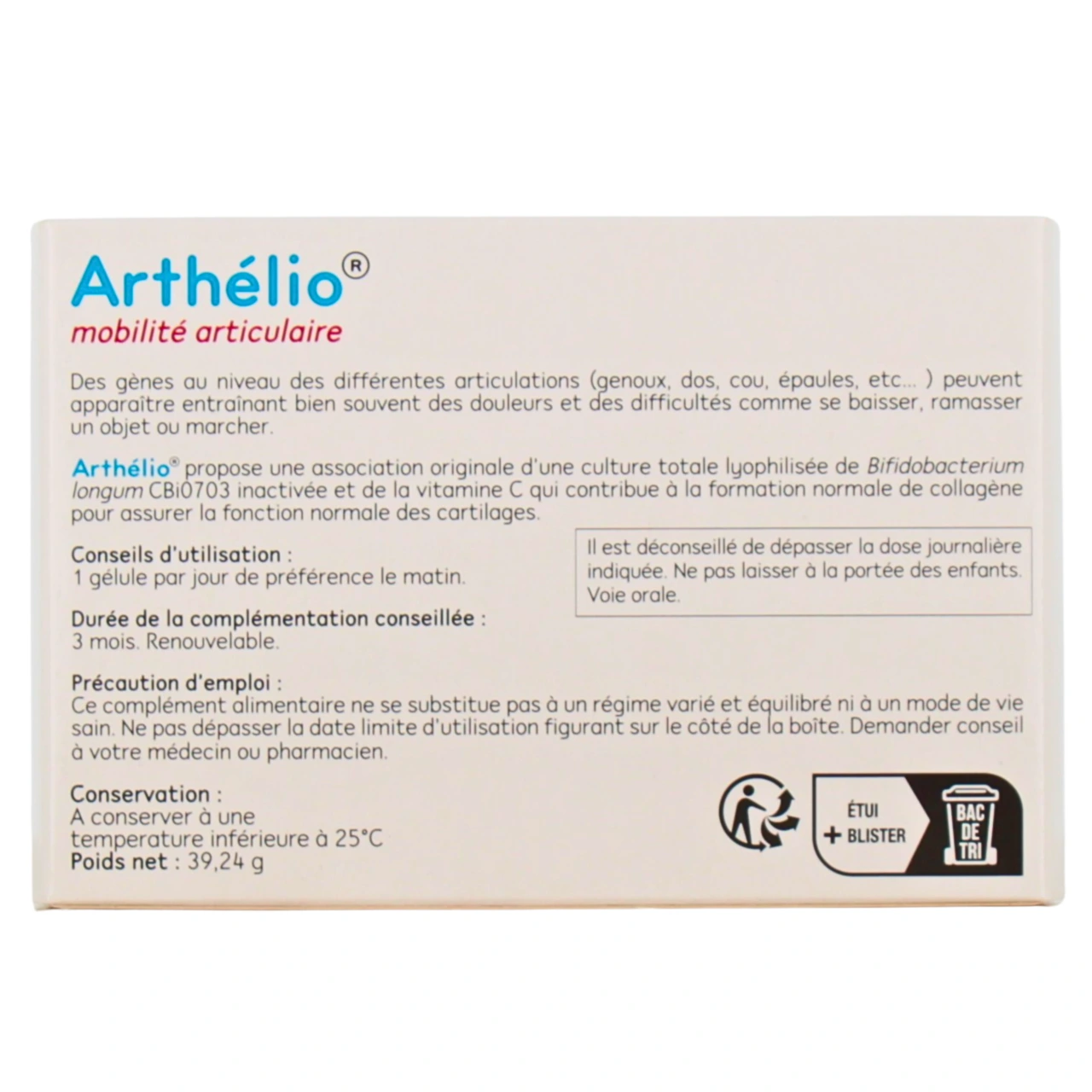 ImmuBio Arthélio Mobilité Articulaire - Vue 6