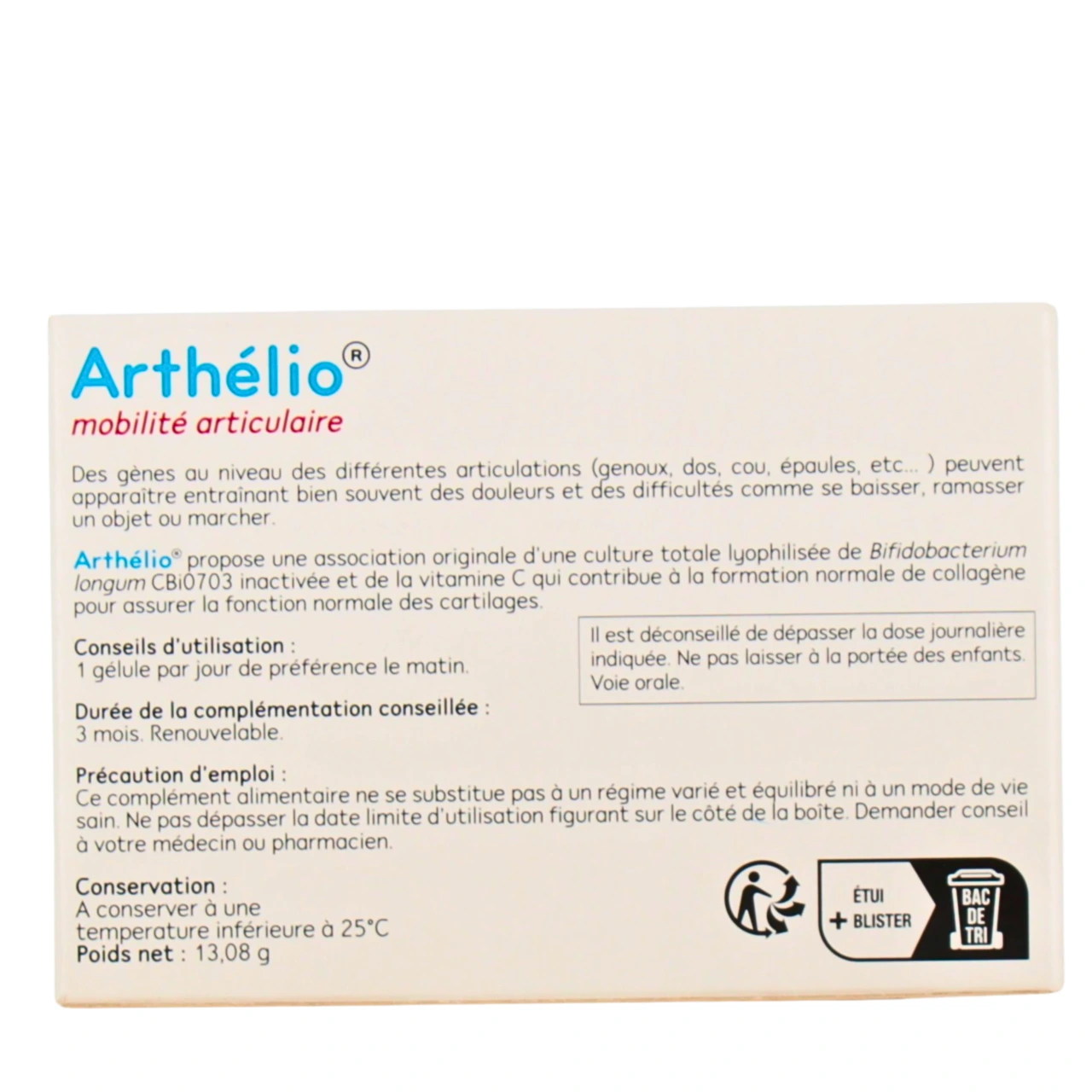 ImmuBio Arthélio Mobilité Articulaire - Vue 3
