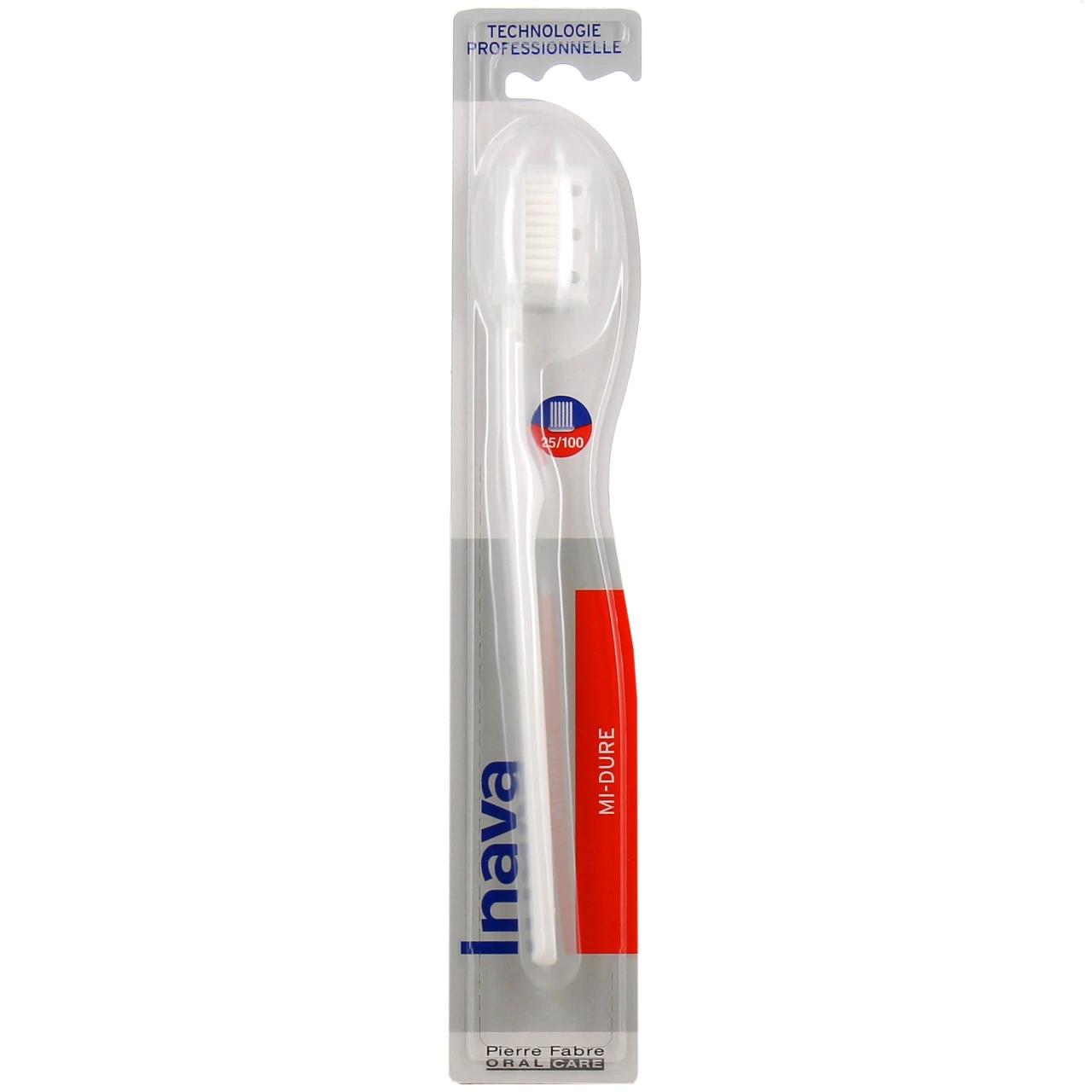 Inava Brosse à dents Mi-dure 25/100 - Vue 3