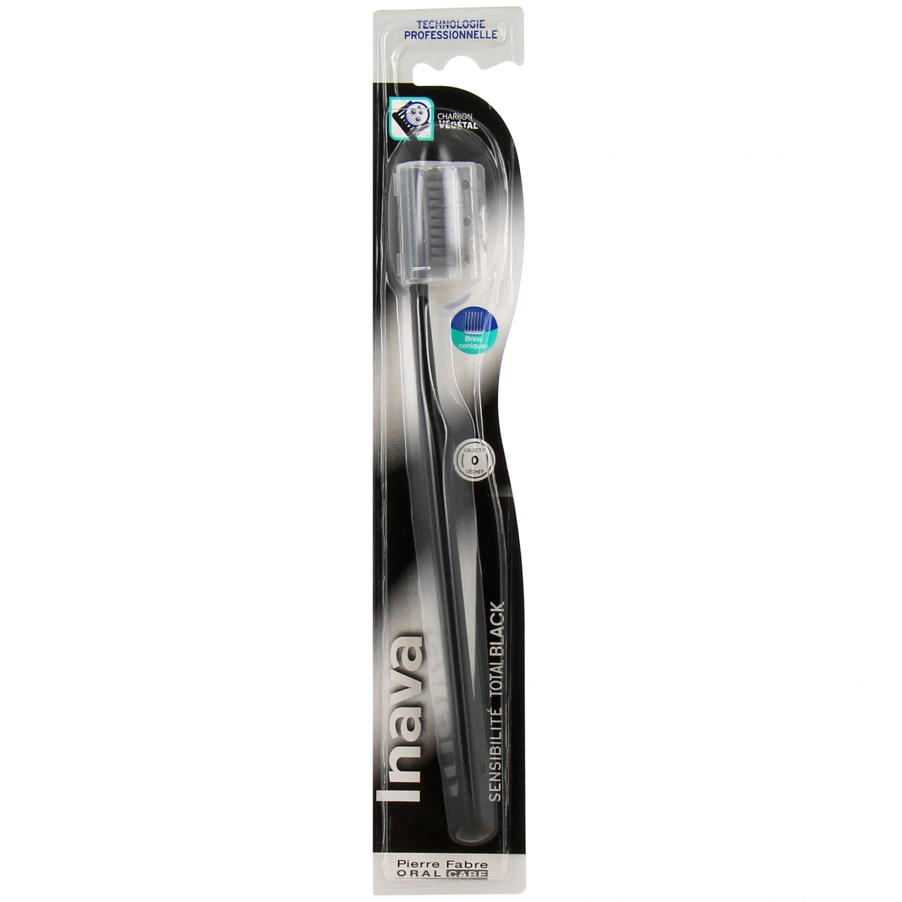 Inava Brosse à dents Total Black - Inava