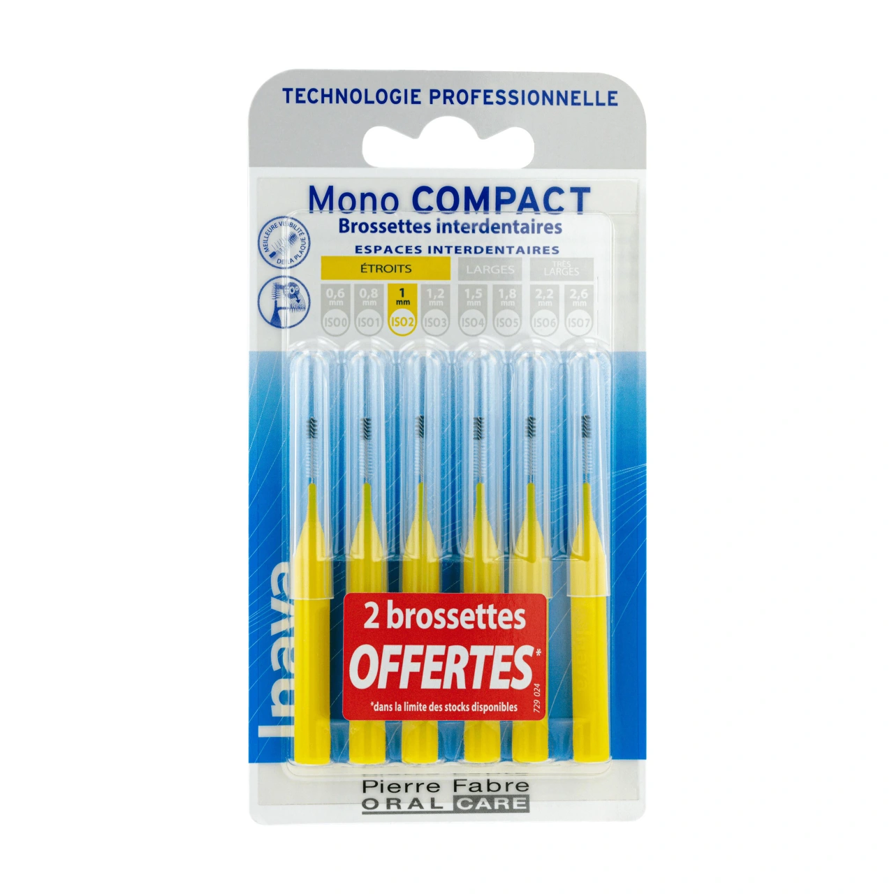 Inava Brossettes Interdentaires Mono Compact par 4 - Vue 6
