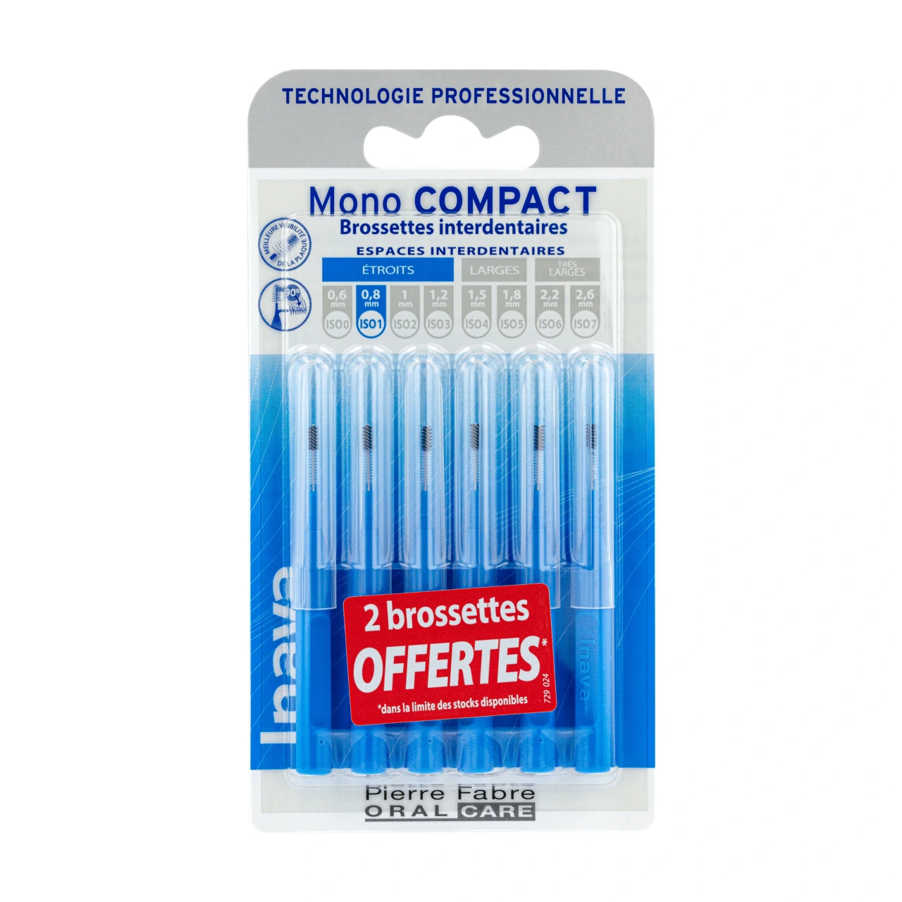 Inava Brossettes Interdentaires Mono Compact par 4 - Vue 4