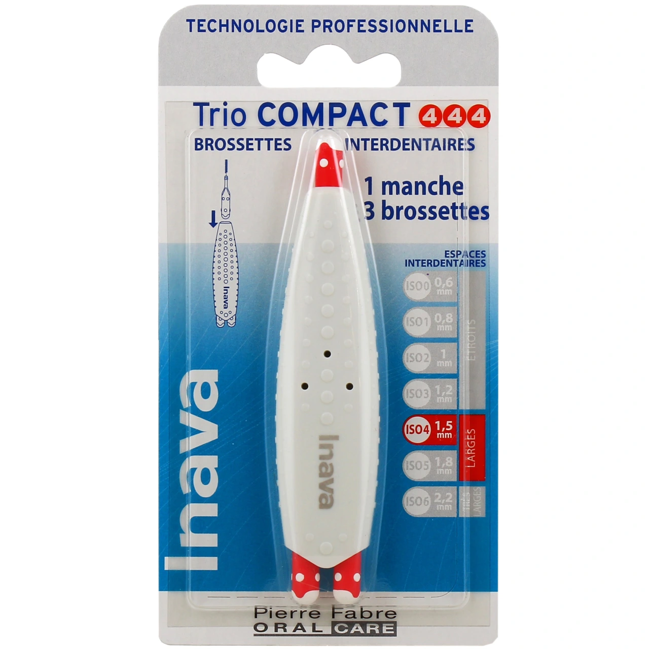 Inava Brossettes Interdentaires Trio Compact - Vue 6