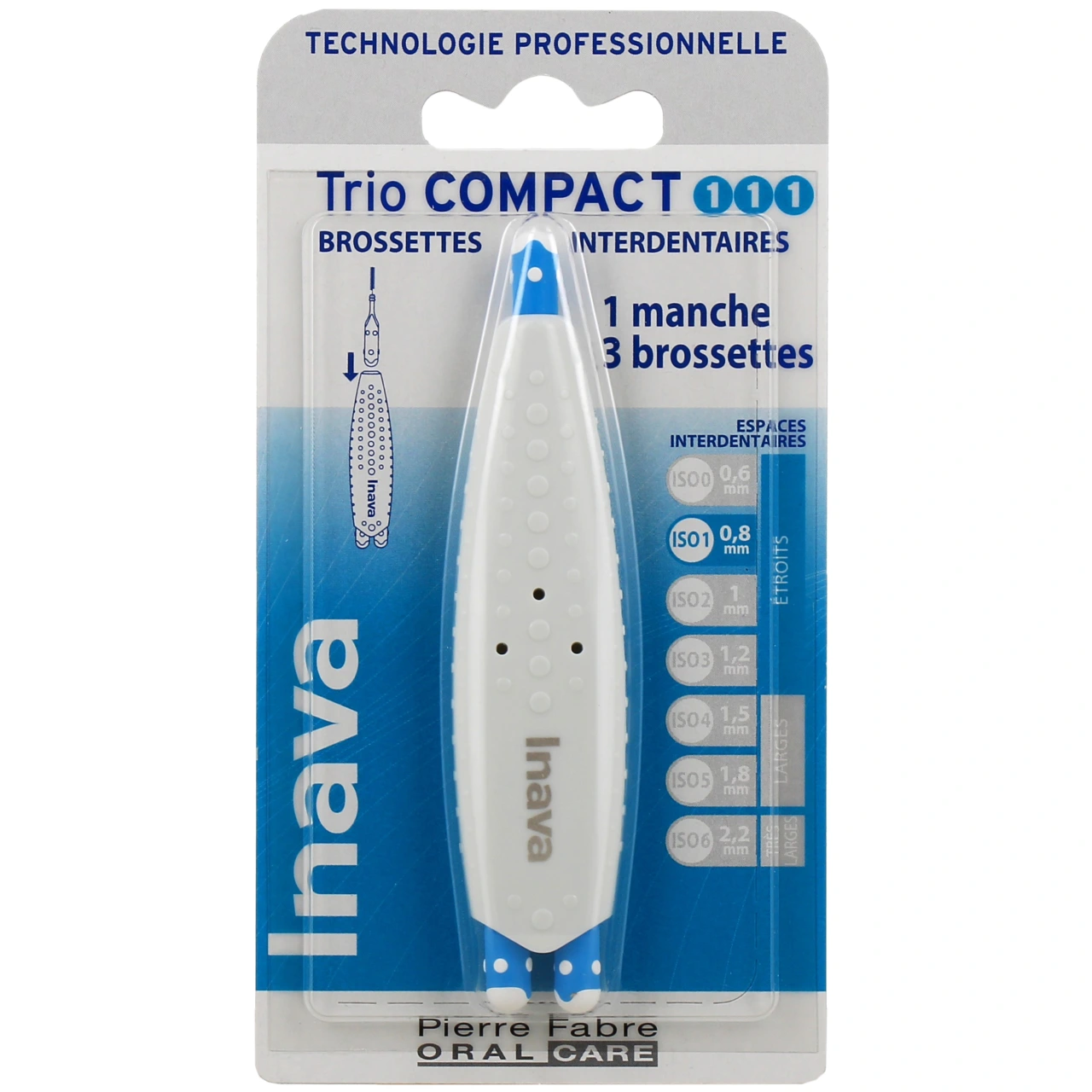 Inava Brossettes Interdentaires Trio Compact - Vue 3