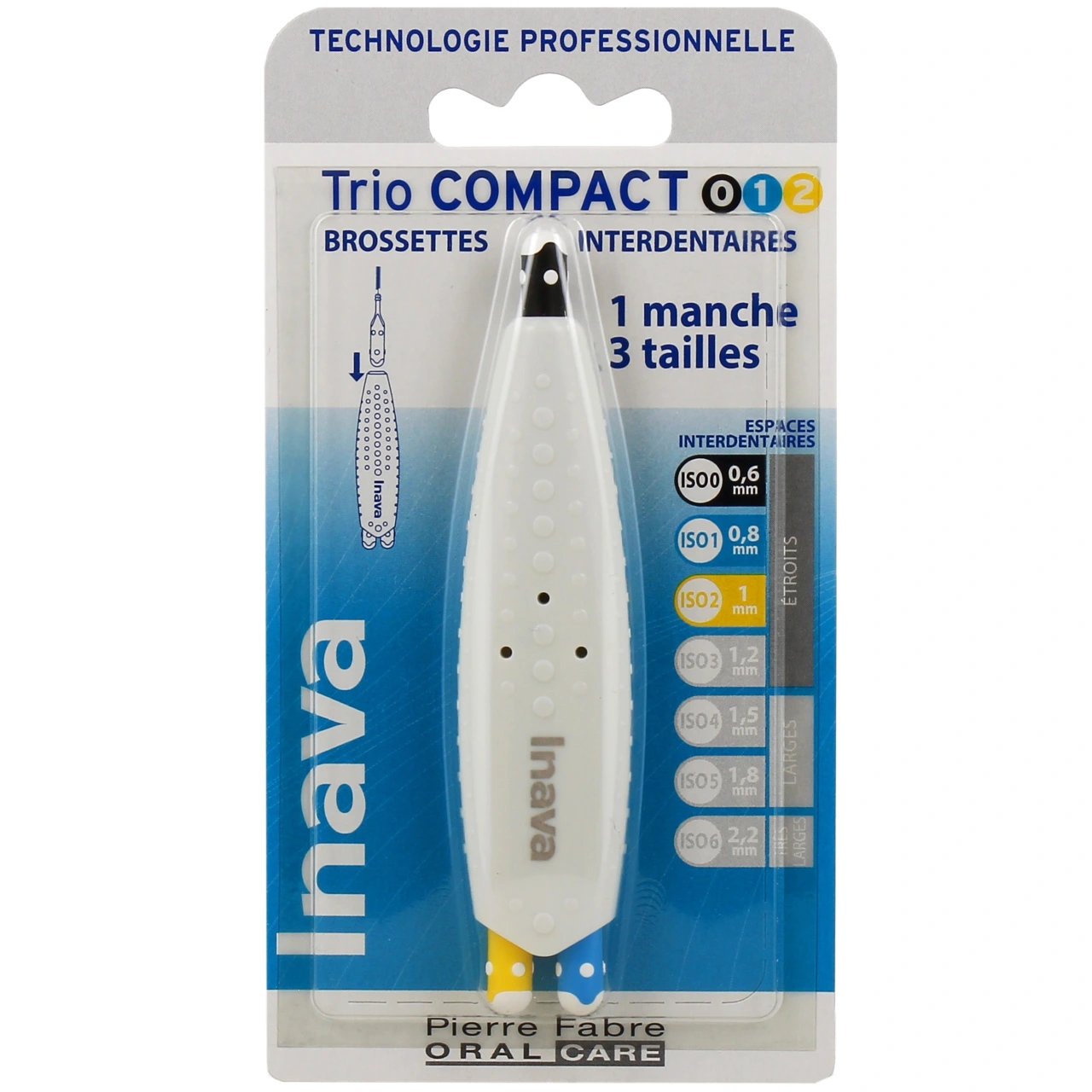 Inava Brossettes Interdentaires Trio Compact - Vue 2