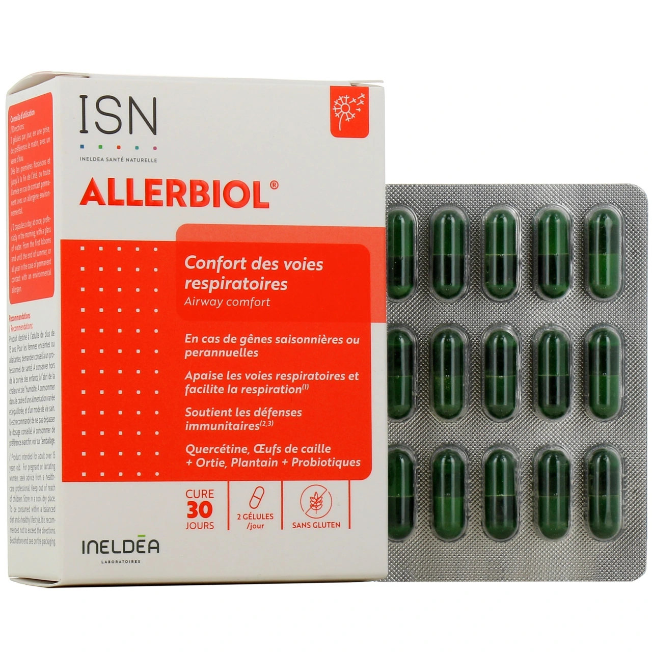 Ineldea Allerbiol Confort des Voies Respiratoires - Ineldea