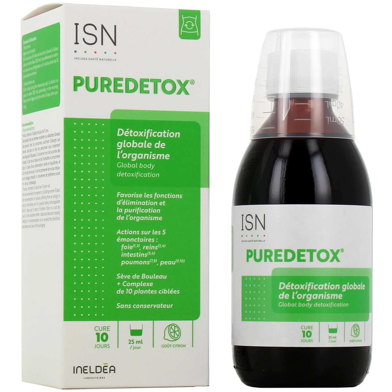Ineldea Puredetox Détoxification Globale de l'Organisme - Ineldea