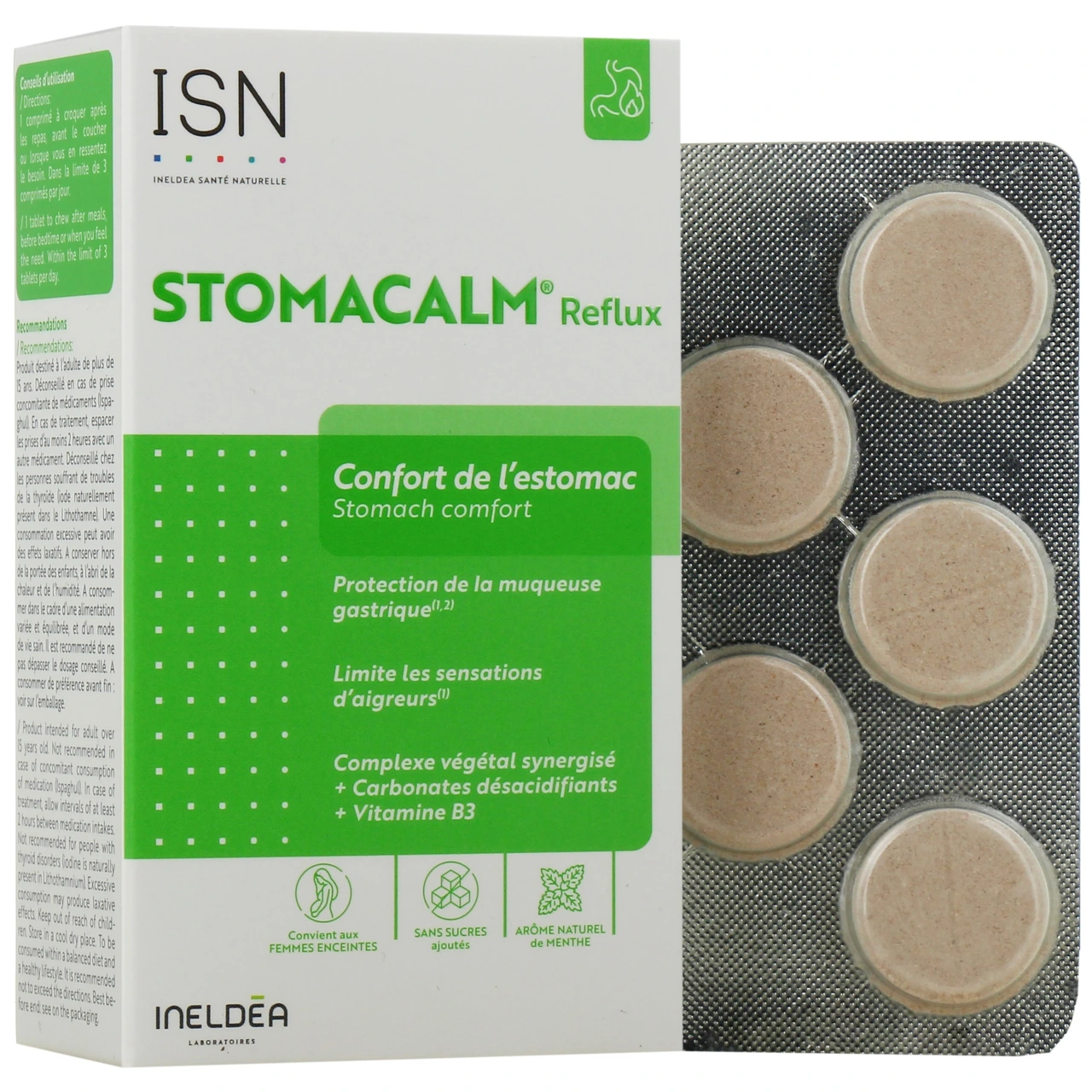 Ineldea Stomacalm Reflux Confort de l'Estomac - Ineldea