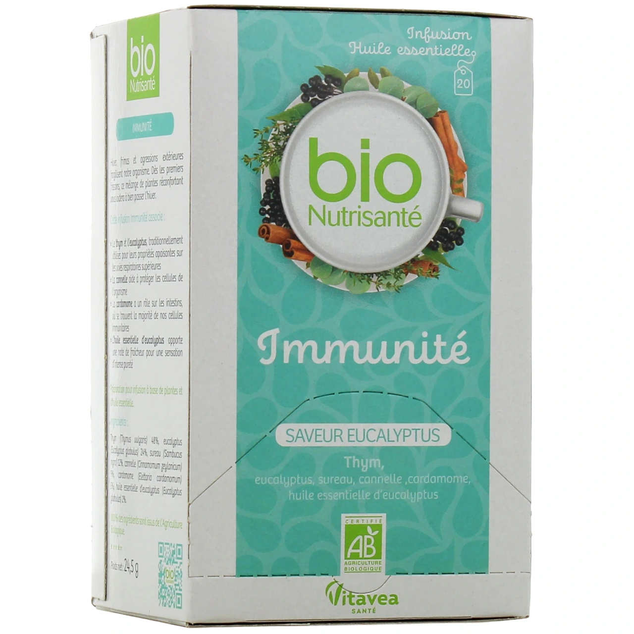 Nutrisanté Infusion Immunité - Bio Nutrisanté