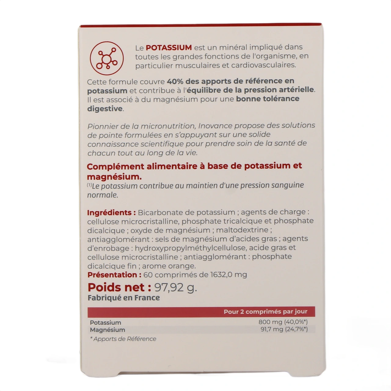 Inovance Potassium - Vue 3