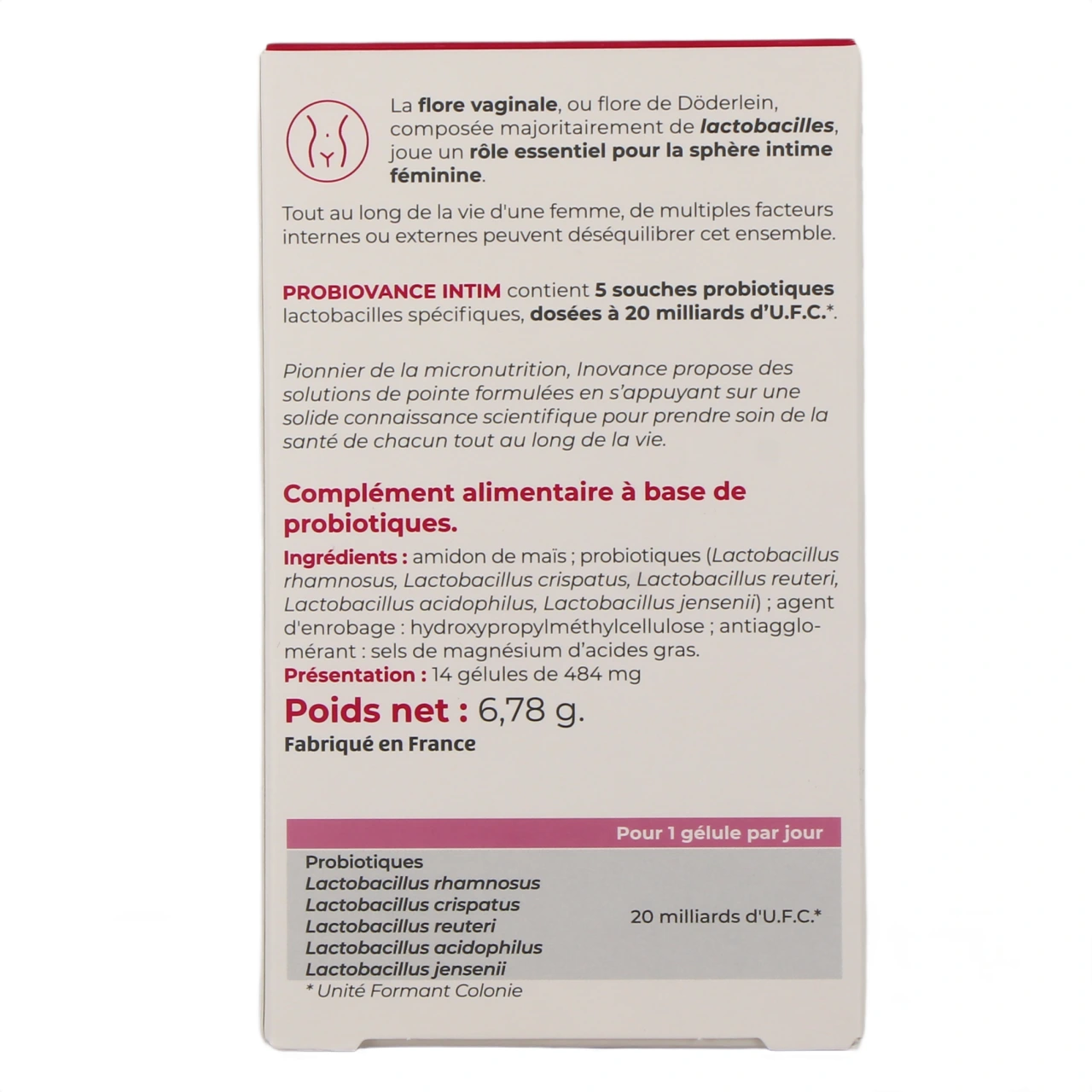 Inovance Probiovance Intim - Vue 6