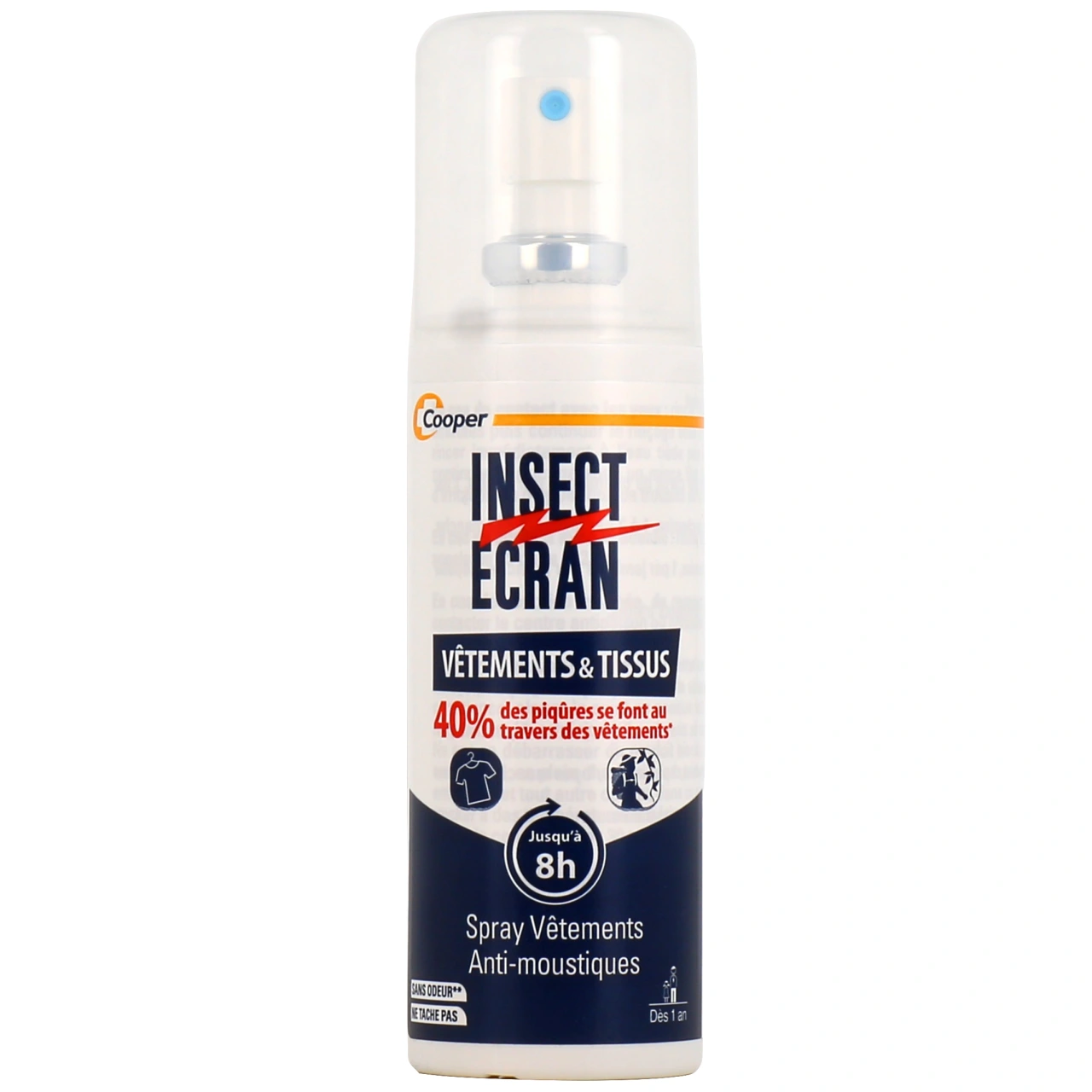 Insect Ecran Spray Vêtements et Tissus - Insect Ecran