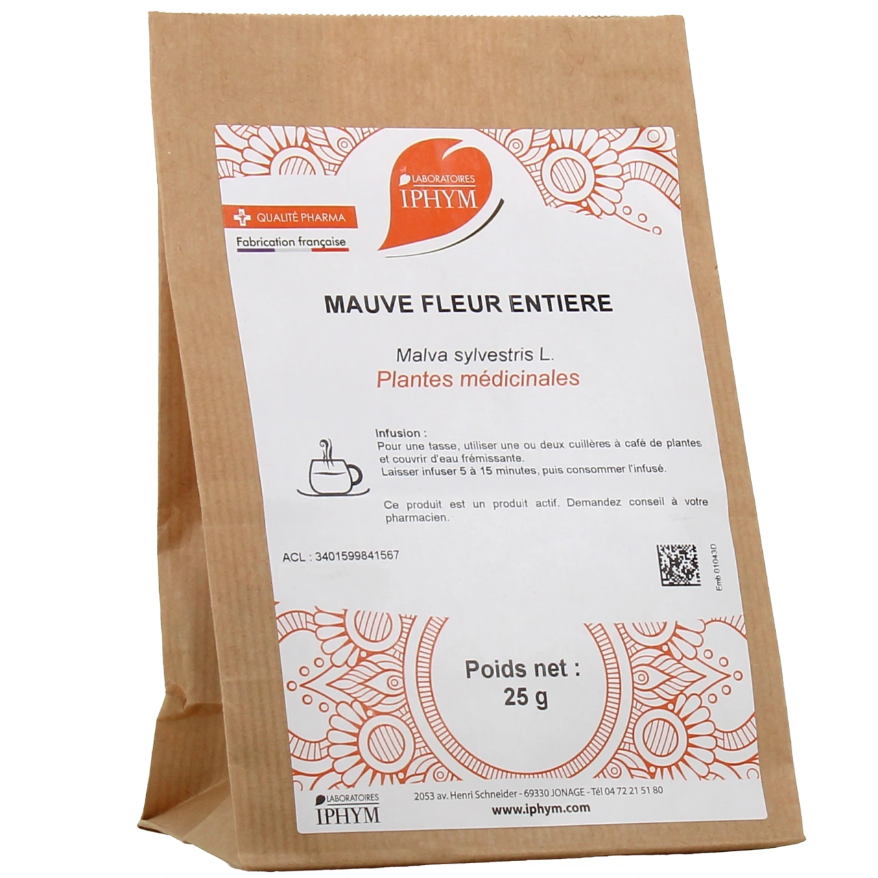 Iphym Mauve Import Fleur Entière - Iphym