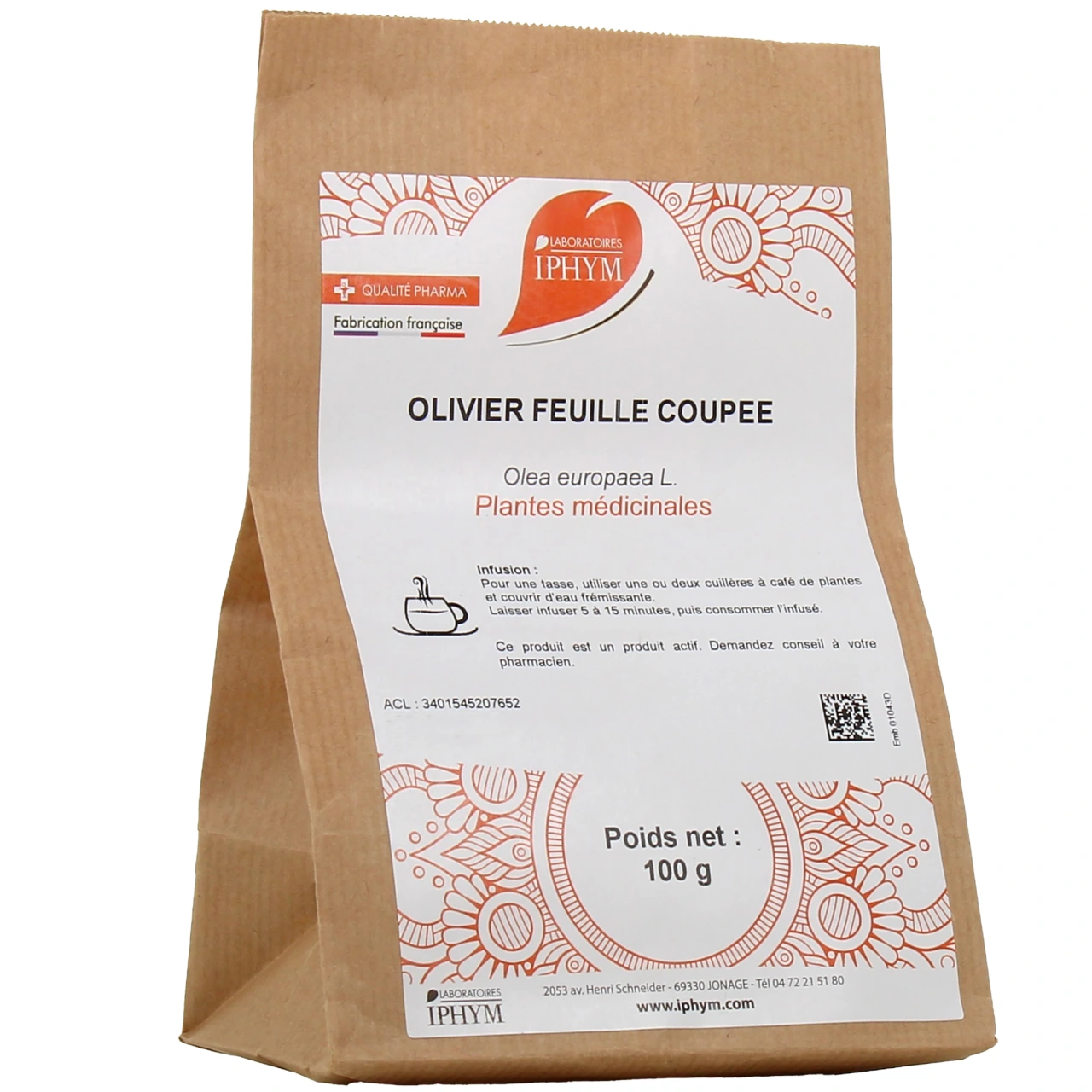 Iphym Olivier Feuille Coupée - Iphym