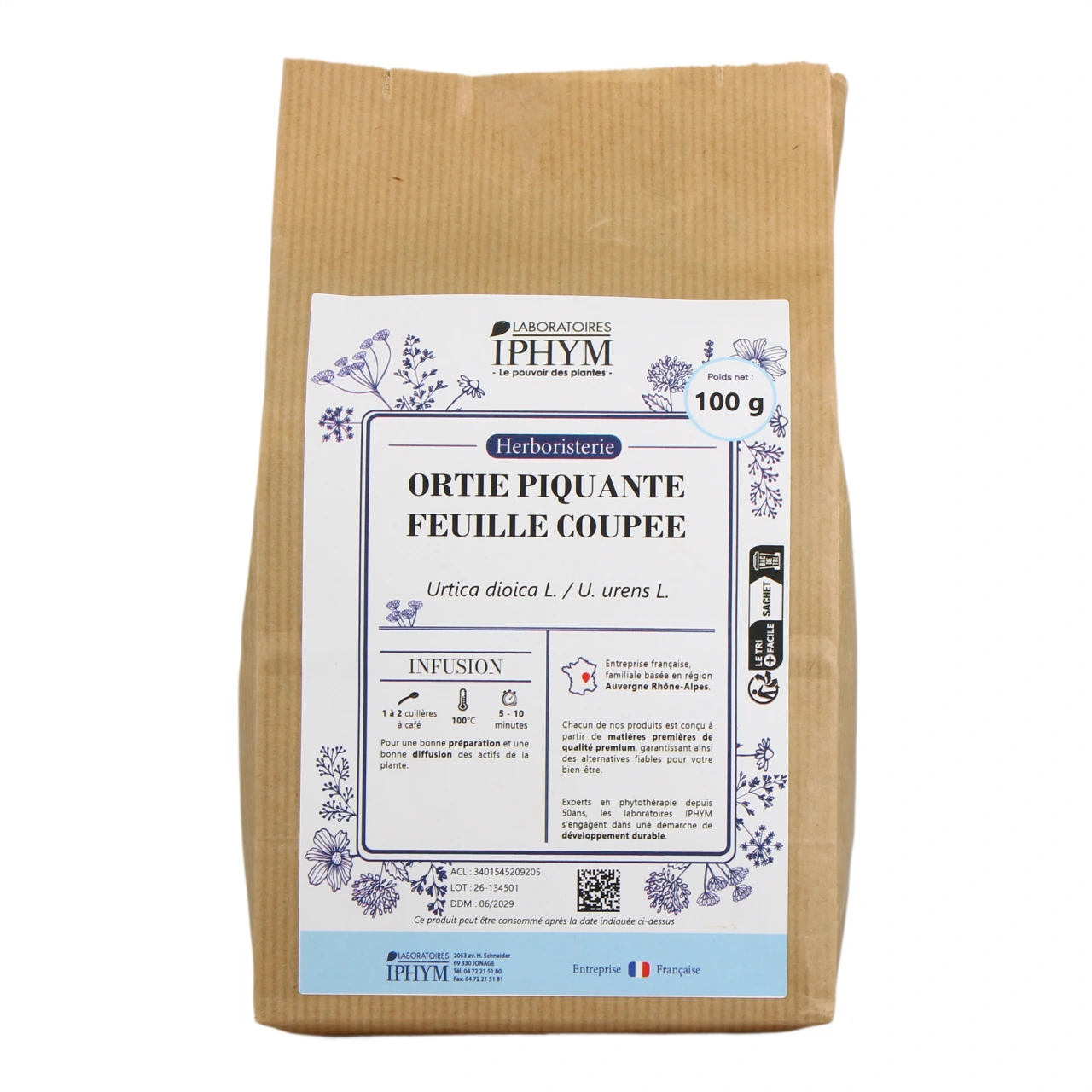 Iphym Ortie Piquante Feuille Coupée - Vue 2