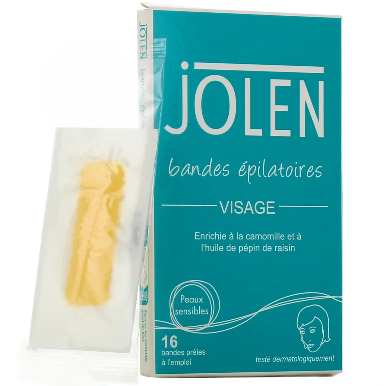Jolen Bandes épilatoires Visage - Jolen