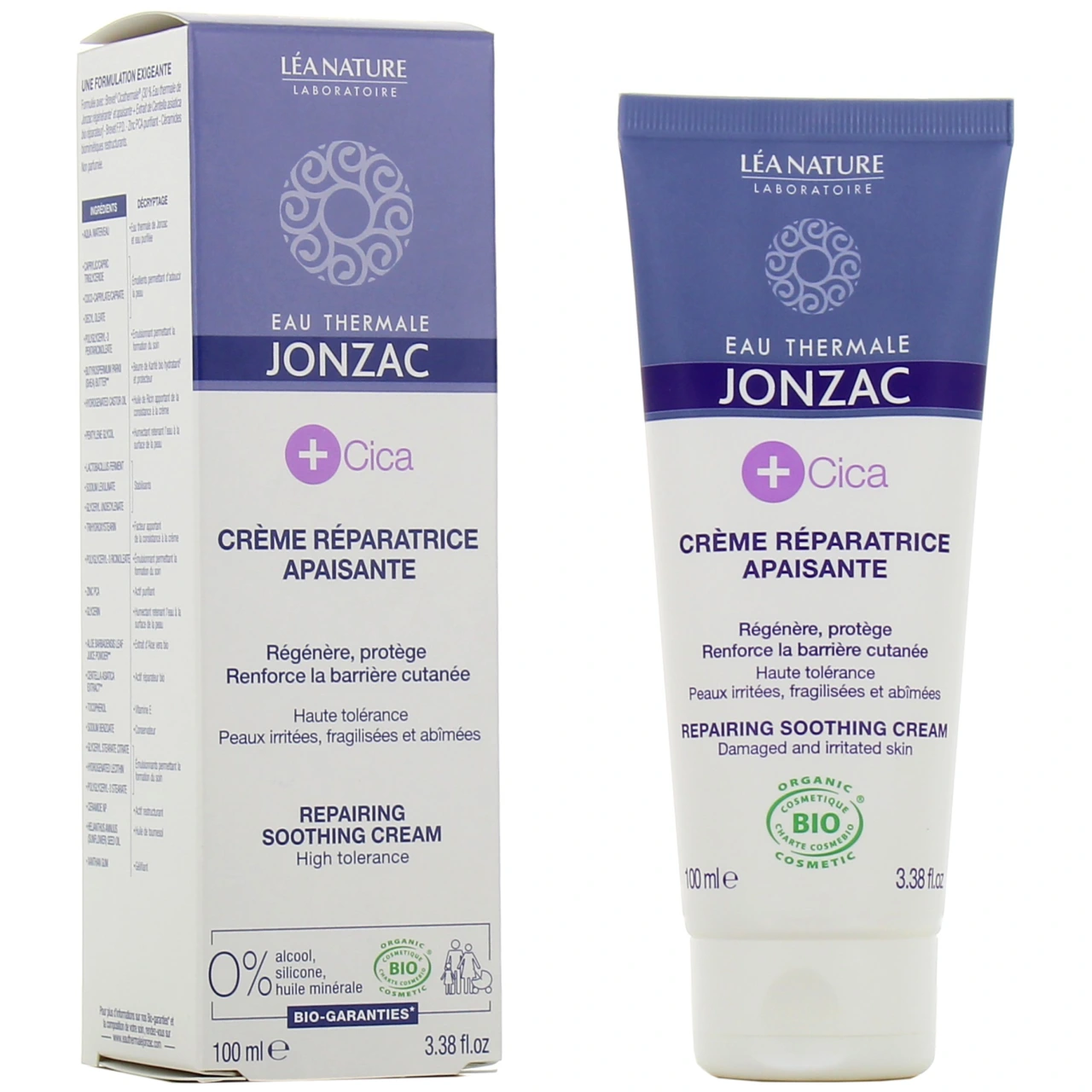 Jonzac +Cica Crème Réparatrice Apaisante - Jonzac