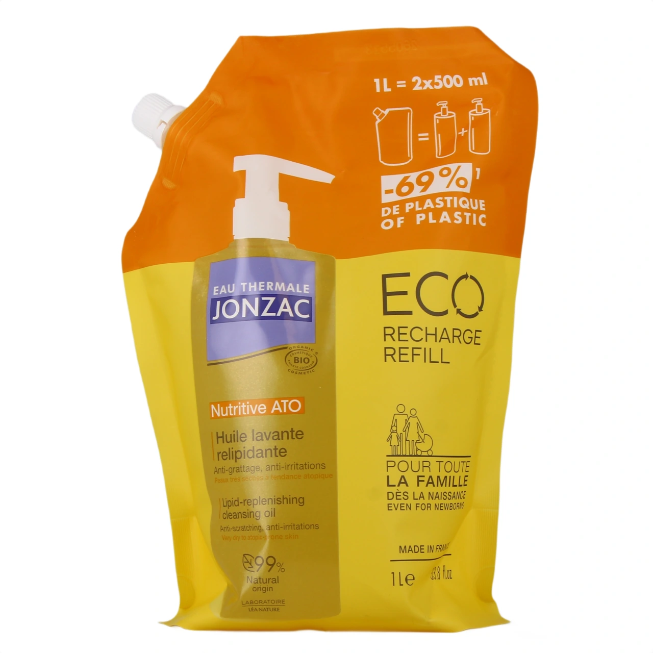 Jonzac Nutritive ATO Huile Lavante Relipidante - Vue 5
