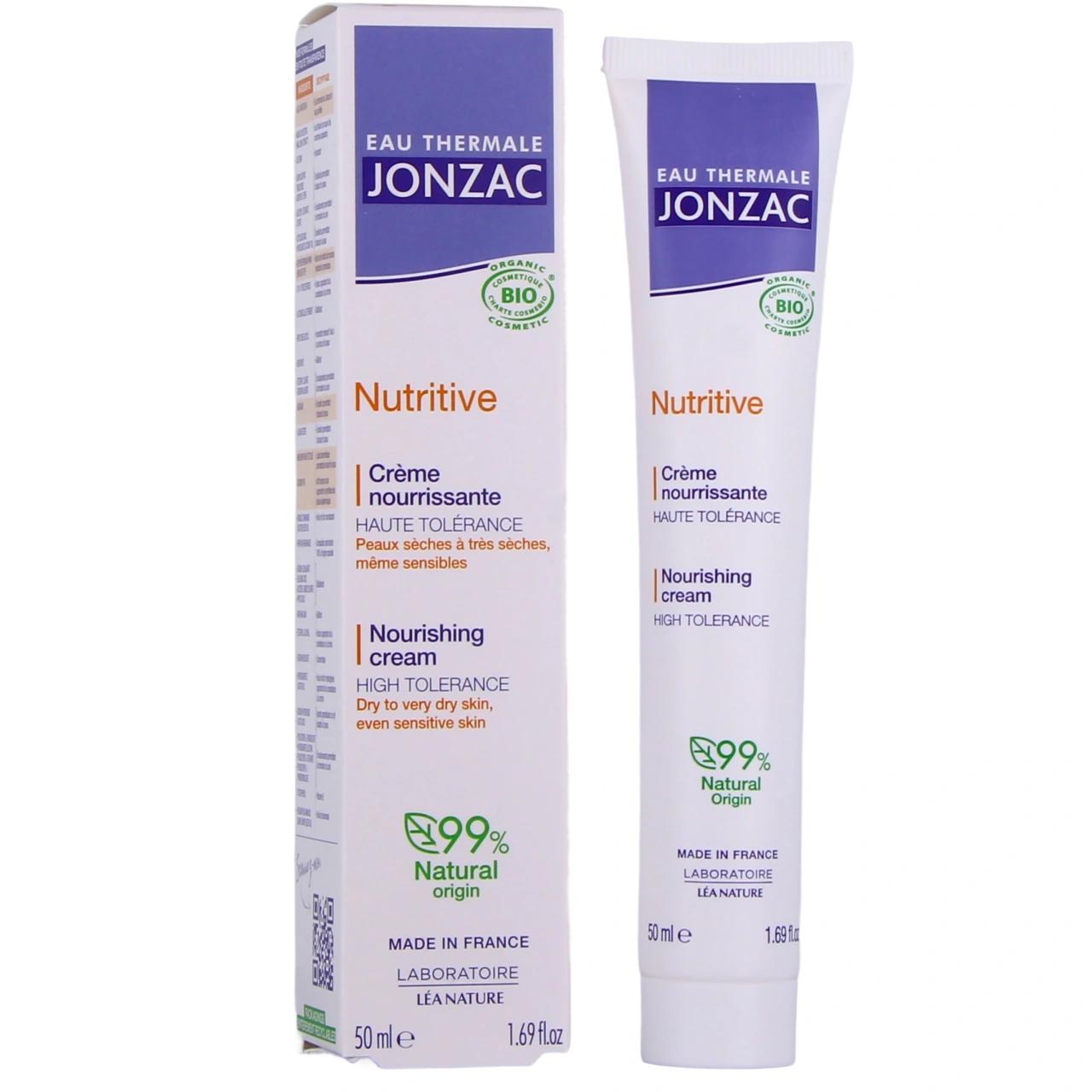 Jonzac Nutritive Crème visage effet protecteur seconde peau - Jonzac