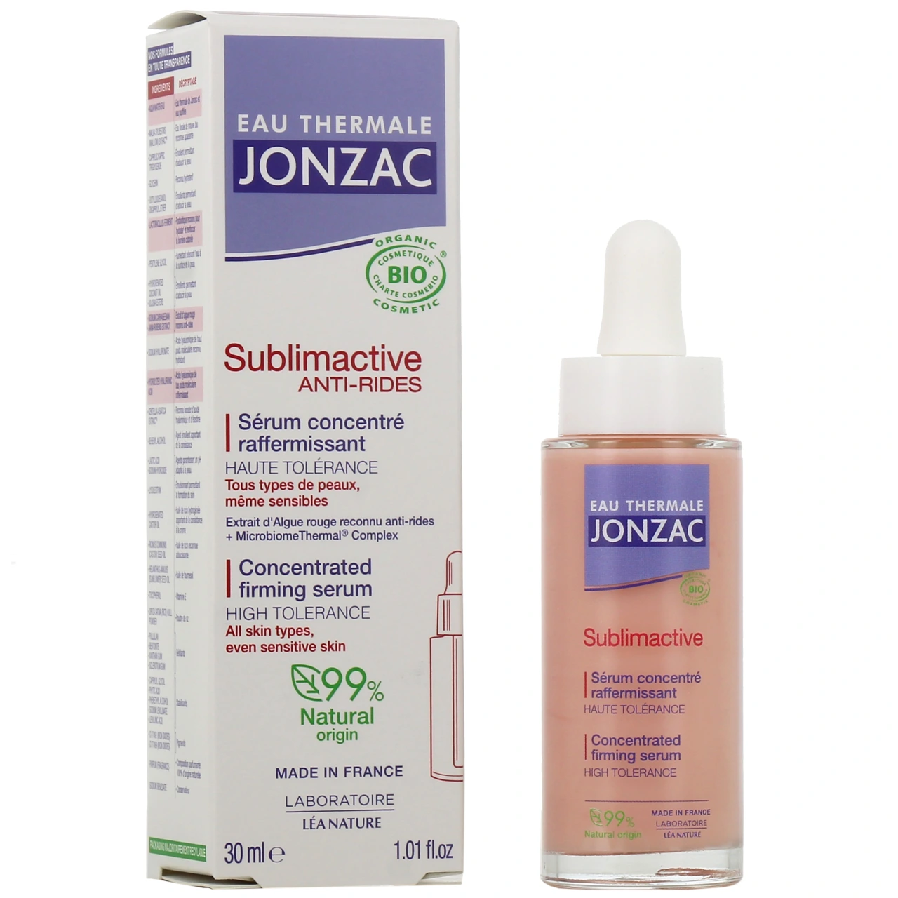 Jonzac Sublimactive Anti-rides Sérum Concentré Raffermissant - Jonzac
