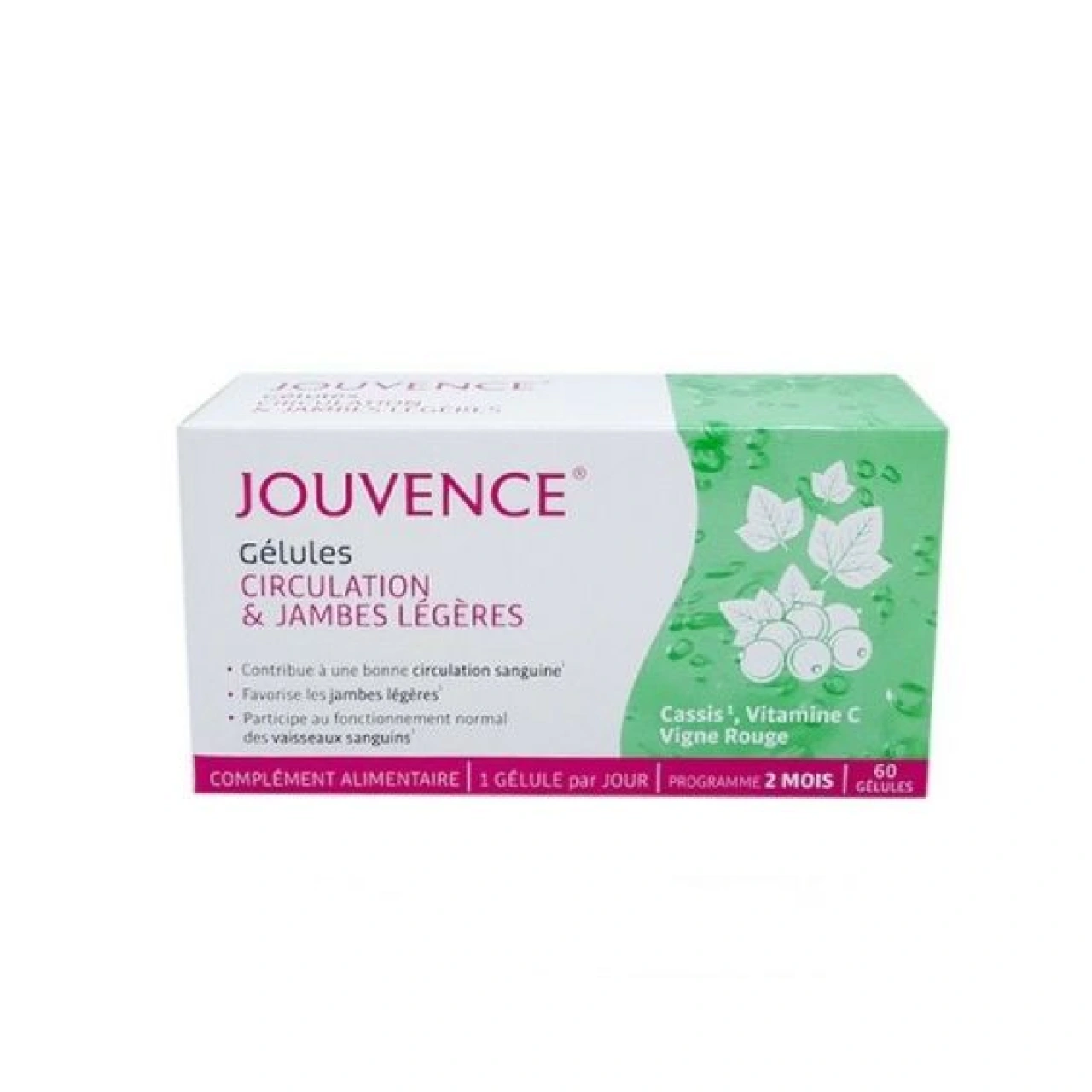 Jouvence Gélules Circulation & Jambes Légères - Jouvence de l'Abbé Soury