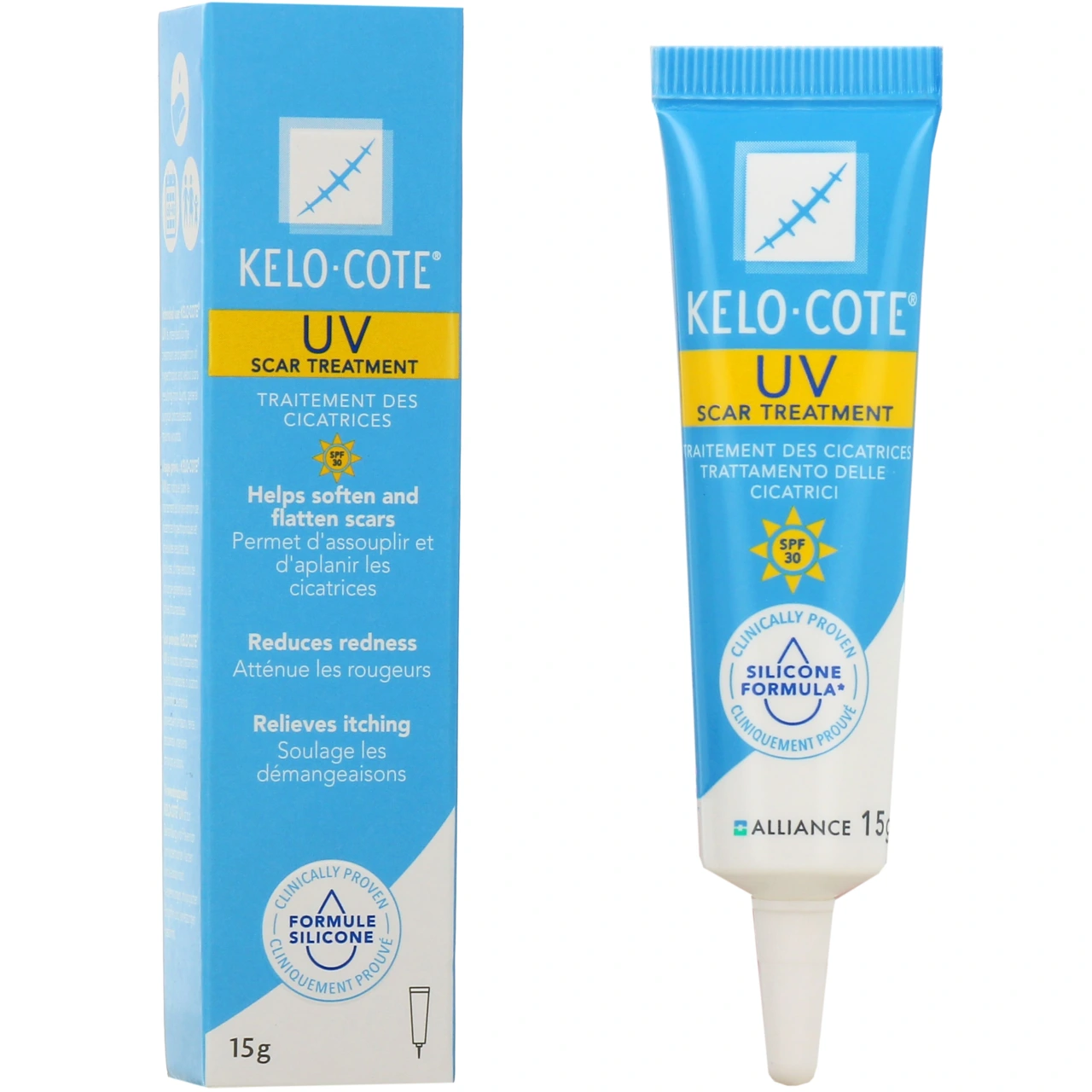Kelo-Cote UV Gel Cicatrices - Alliance Pharma