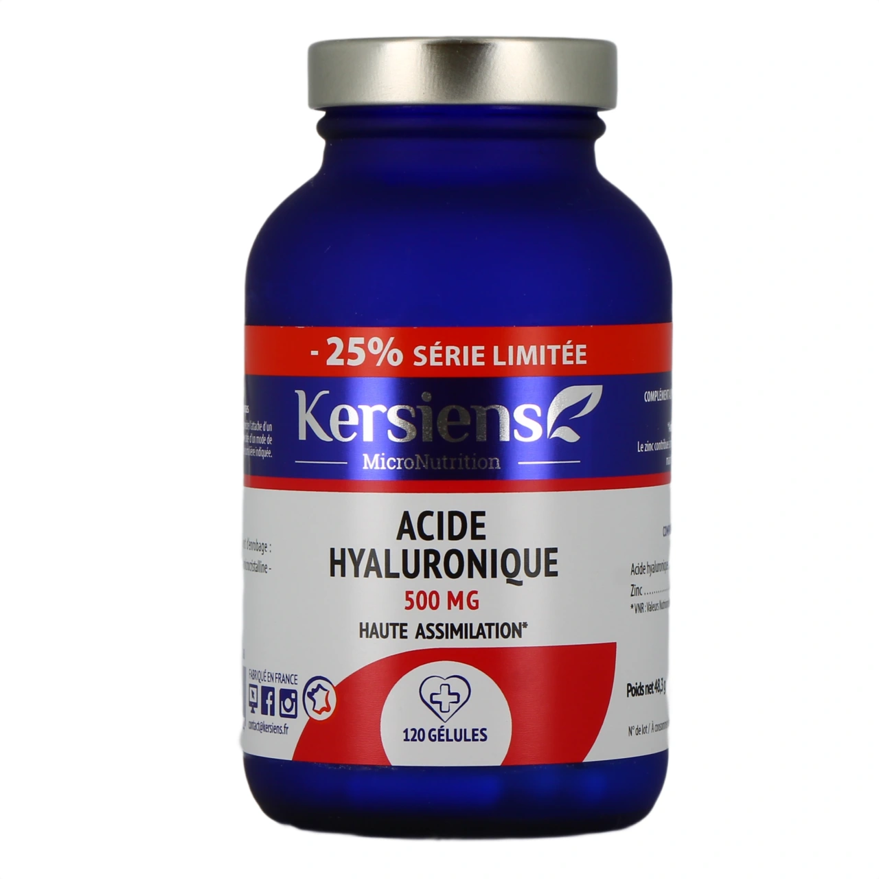 Kersiens Acide Hyaluronique 500 mg - Vue 4