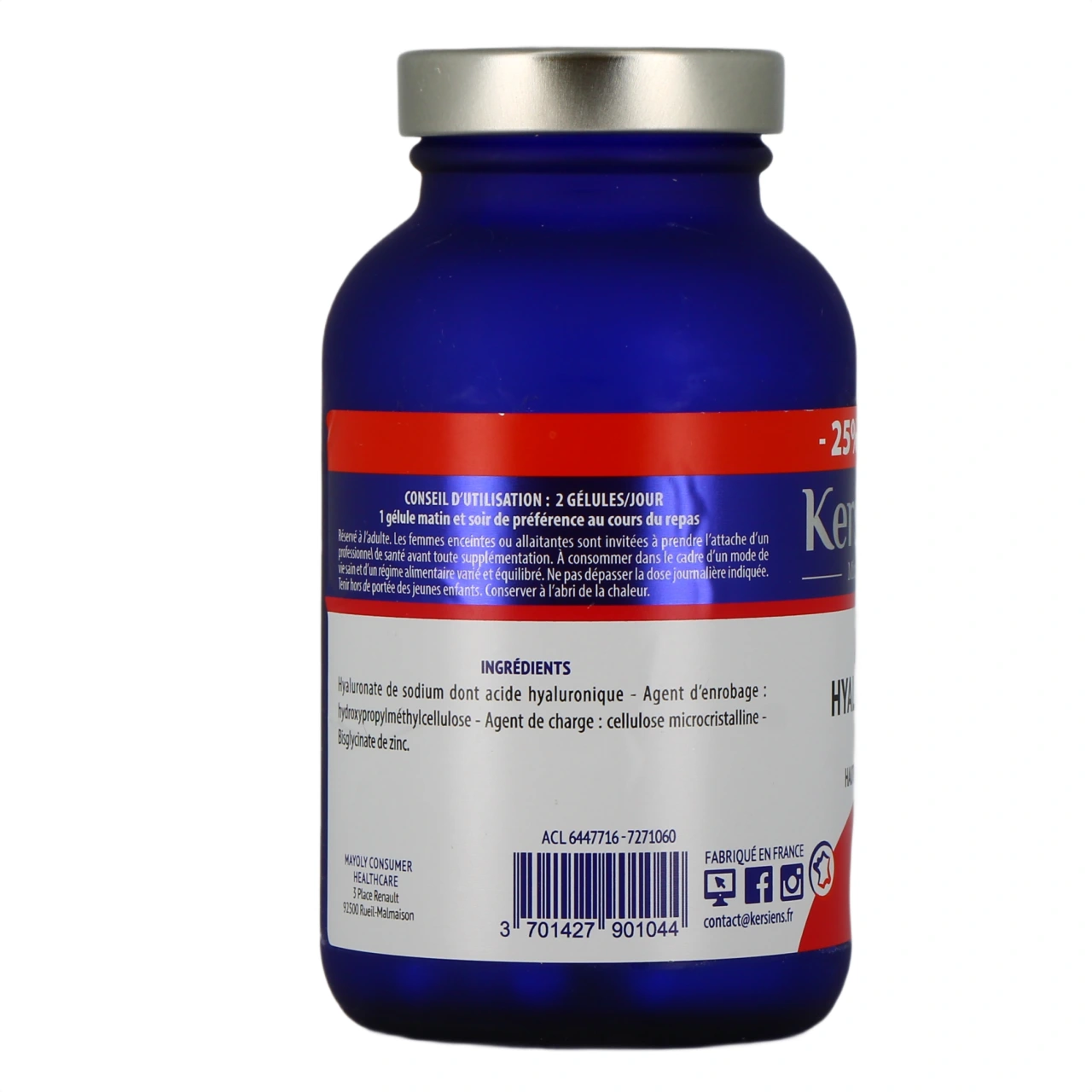 Kersiens Acide Hyaluronique 500 mg - Vue 6