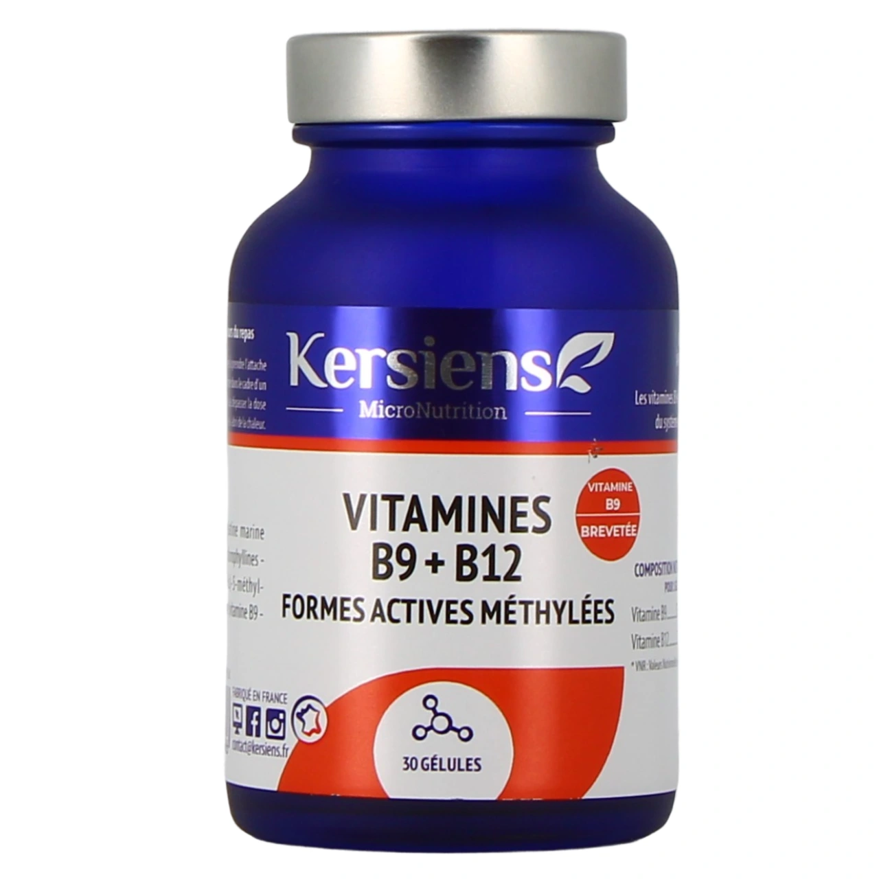 Kersiens Vitamines B9 + B12 - Kersiens