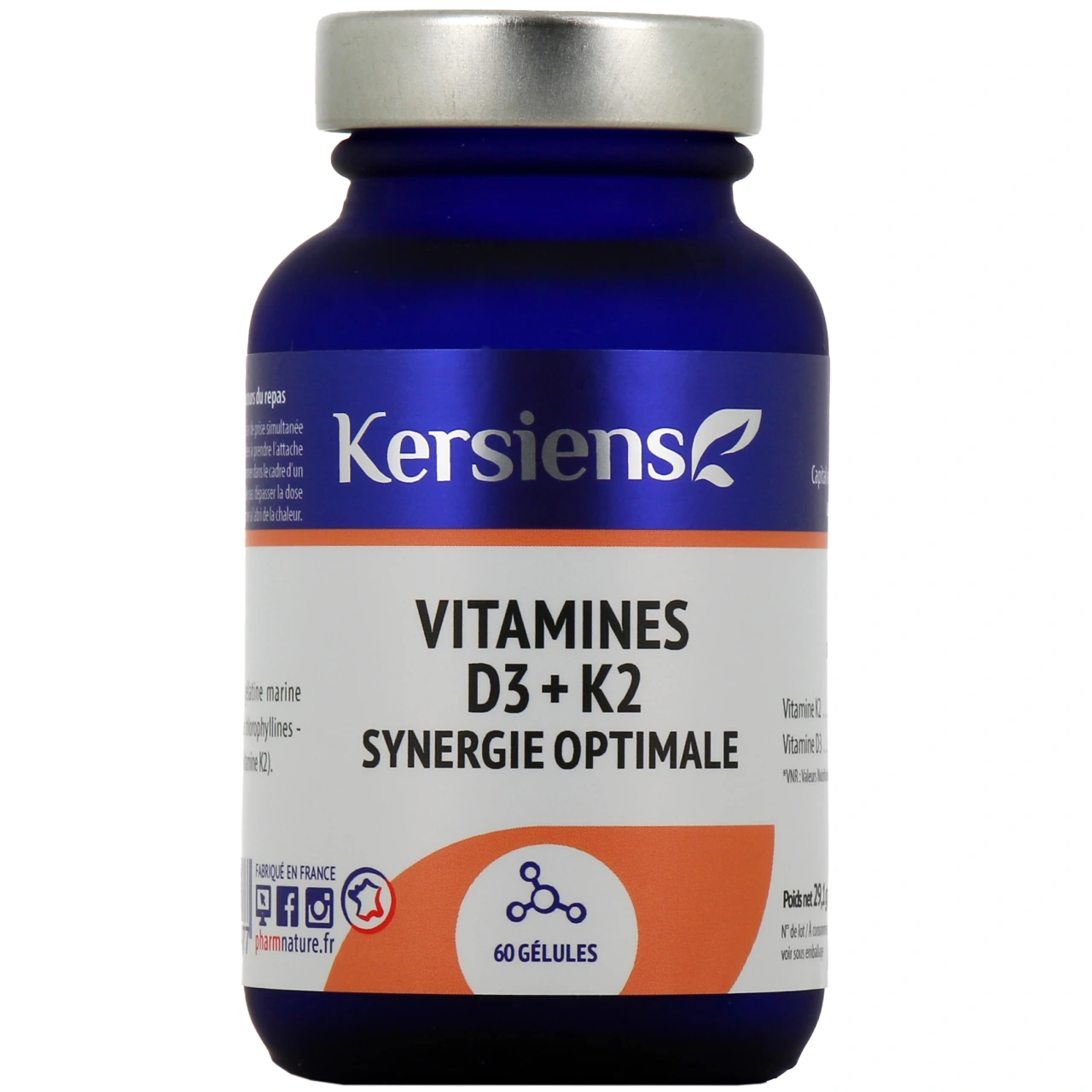 Kersiens Vitamines D3 + K2 - Kersiens