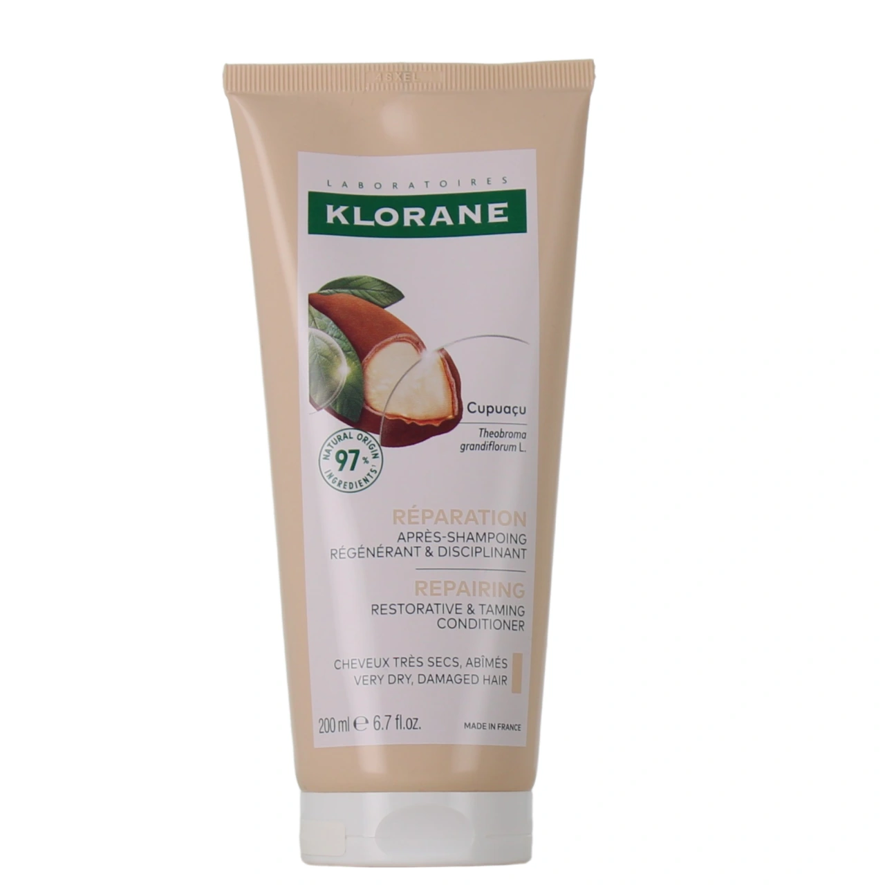 Klorane Après-shampoing réparation cheveux très secs Cupuaçu - Klorane