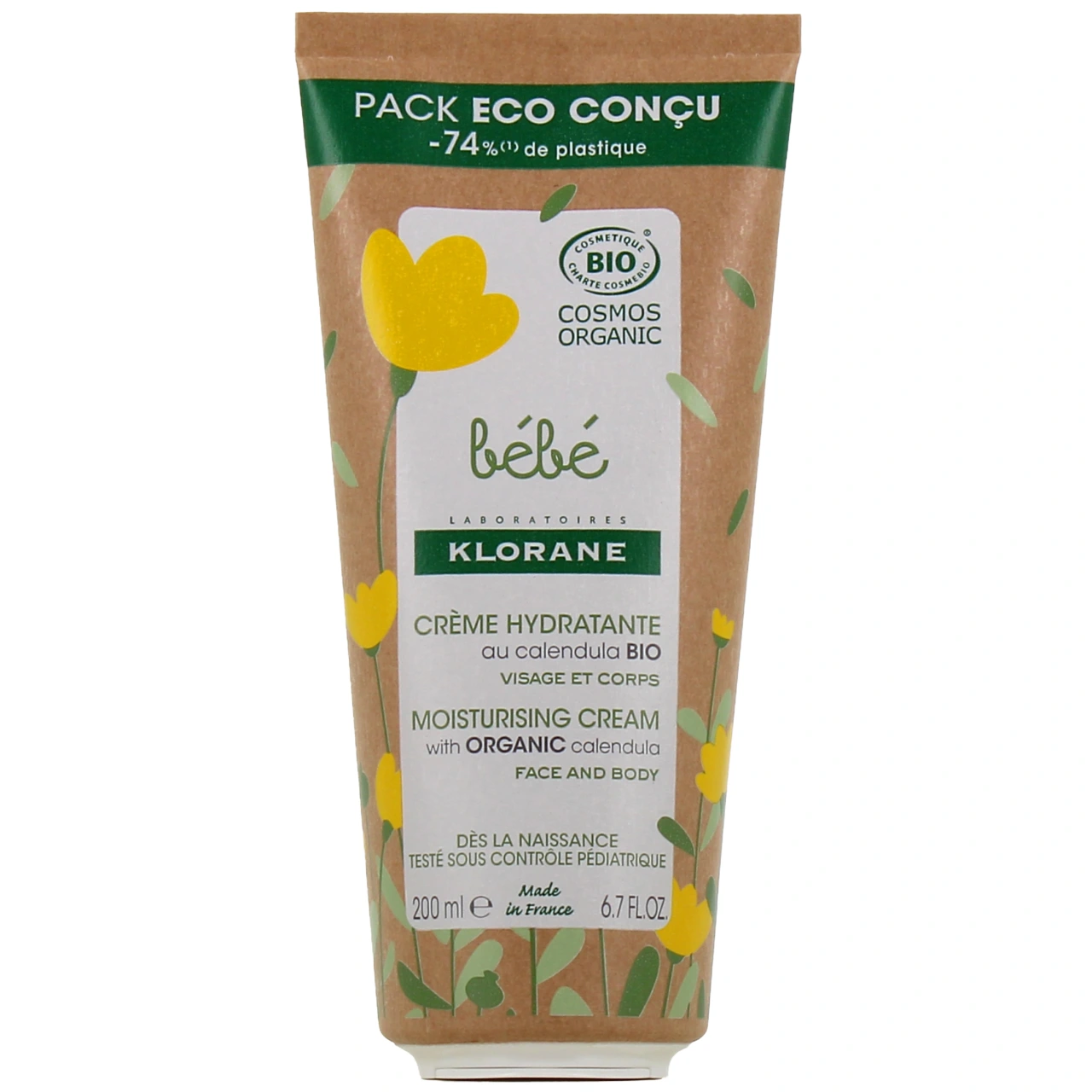 Klorane Bébé Crème hydratante bio - Vue 4