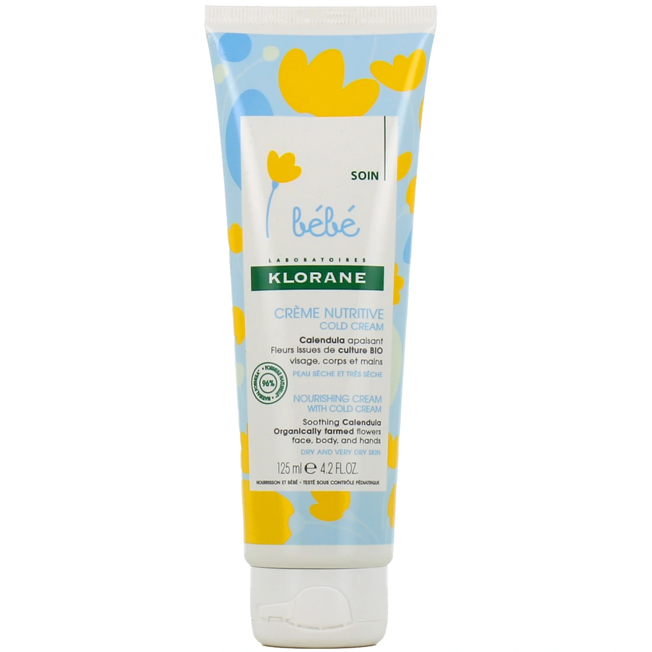 Klorane Bébé Crème Nutritive Cold Cream Calendula Apaisant - Vue 4