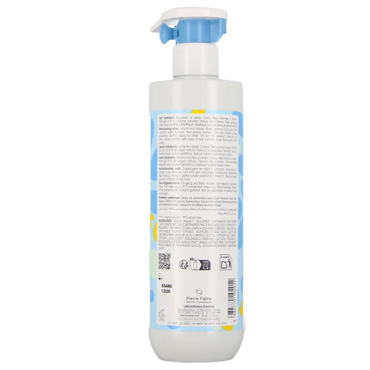 Klorane Bébé Lait Hydratant Corps - Vue 3