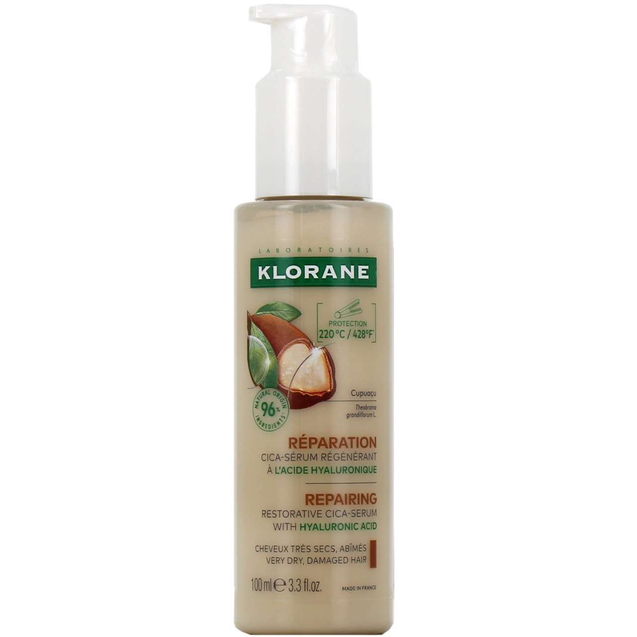 Klorane Cica-Sérum Réparateur Cheveux Abîmés - Klorane