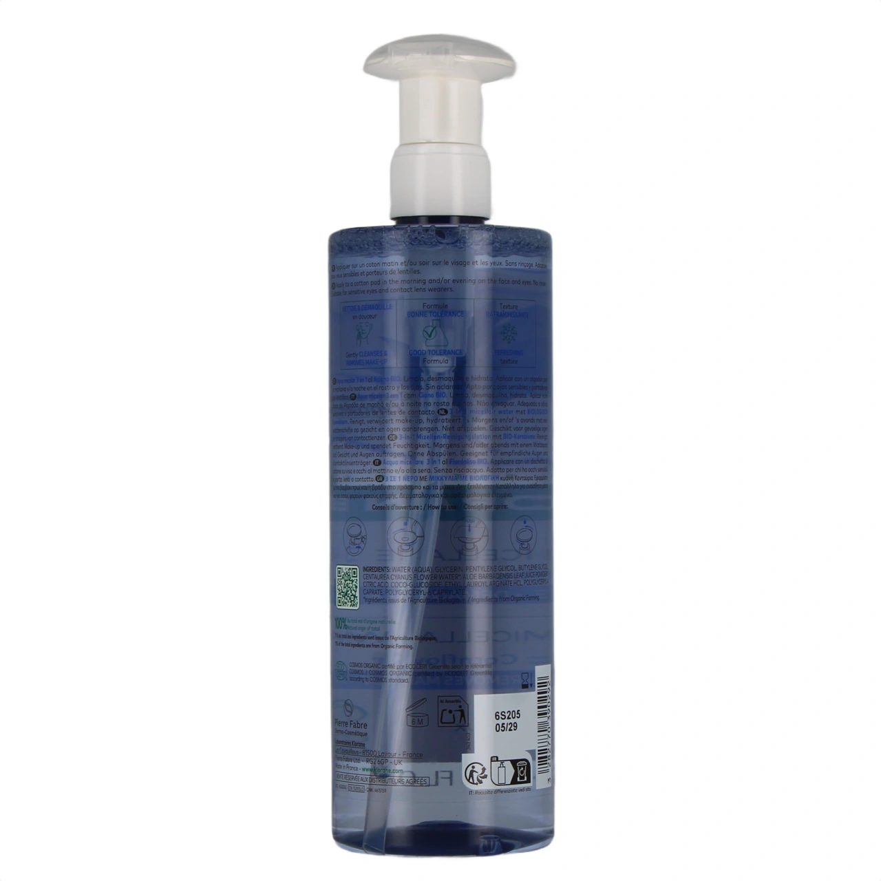 Klorane Eau Micellaire Démaquillante Bleuet Bio - Vue 3