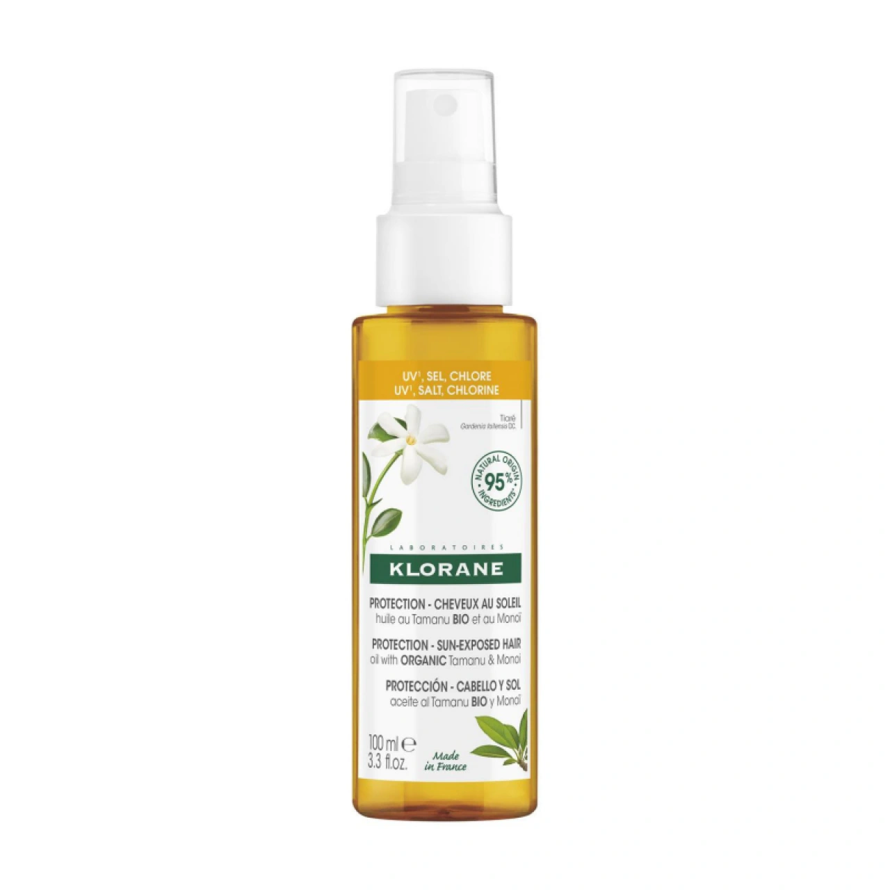 Klorane Huile protectrice Tamanu Bio et Monoï - Vue 3
