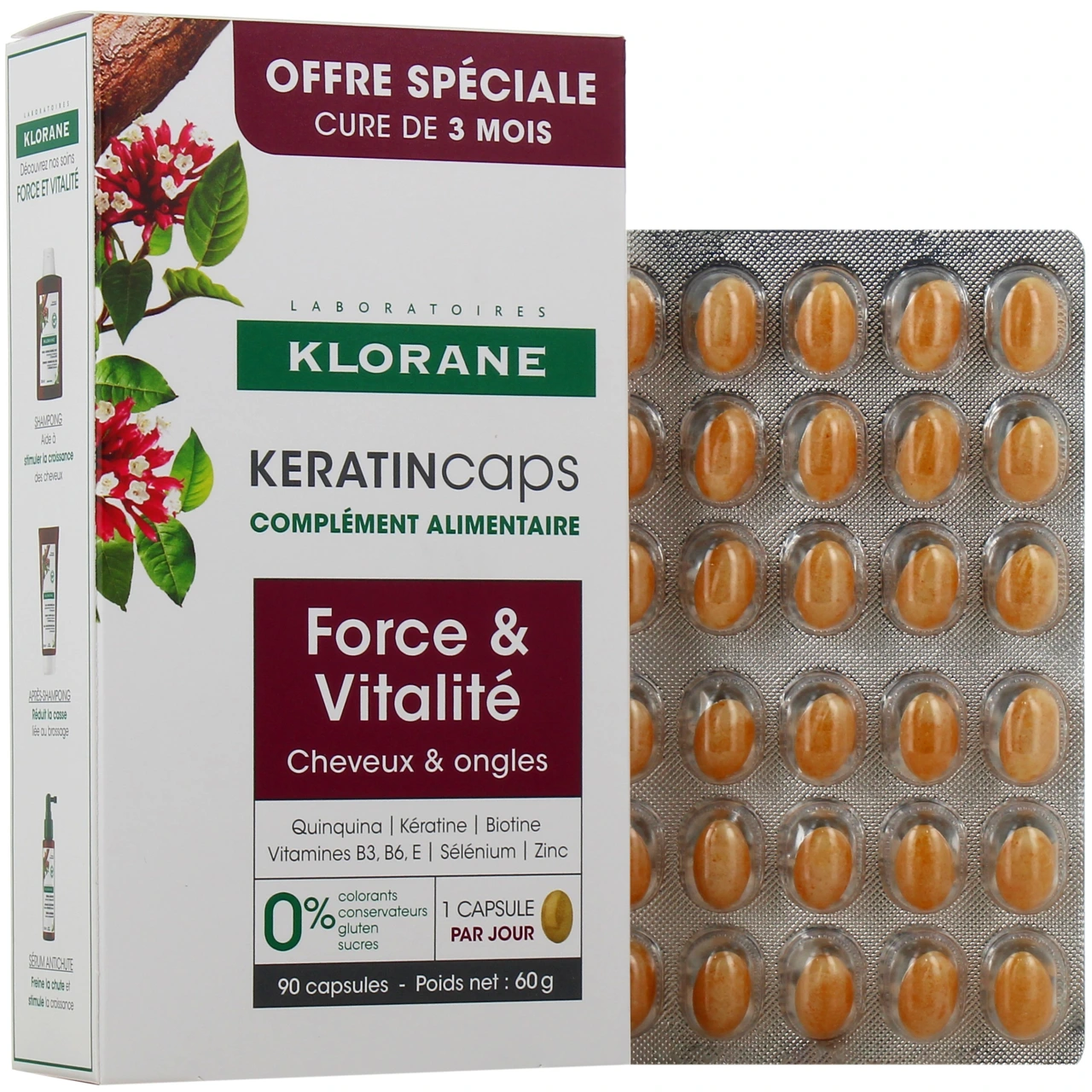 Klorane KeratinCaps - Klorane