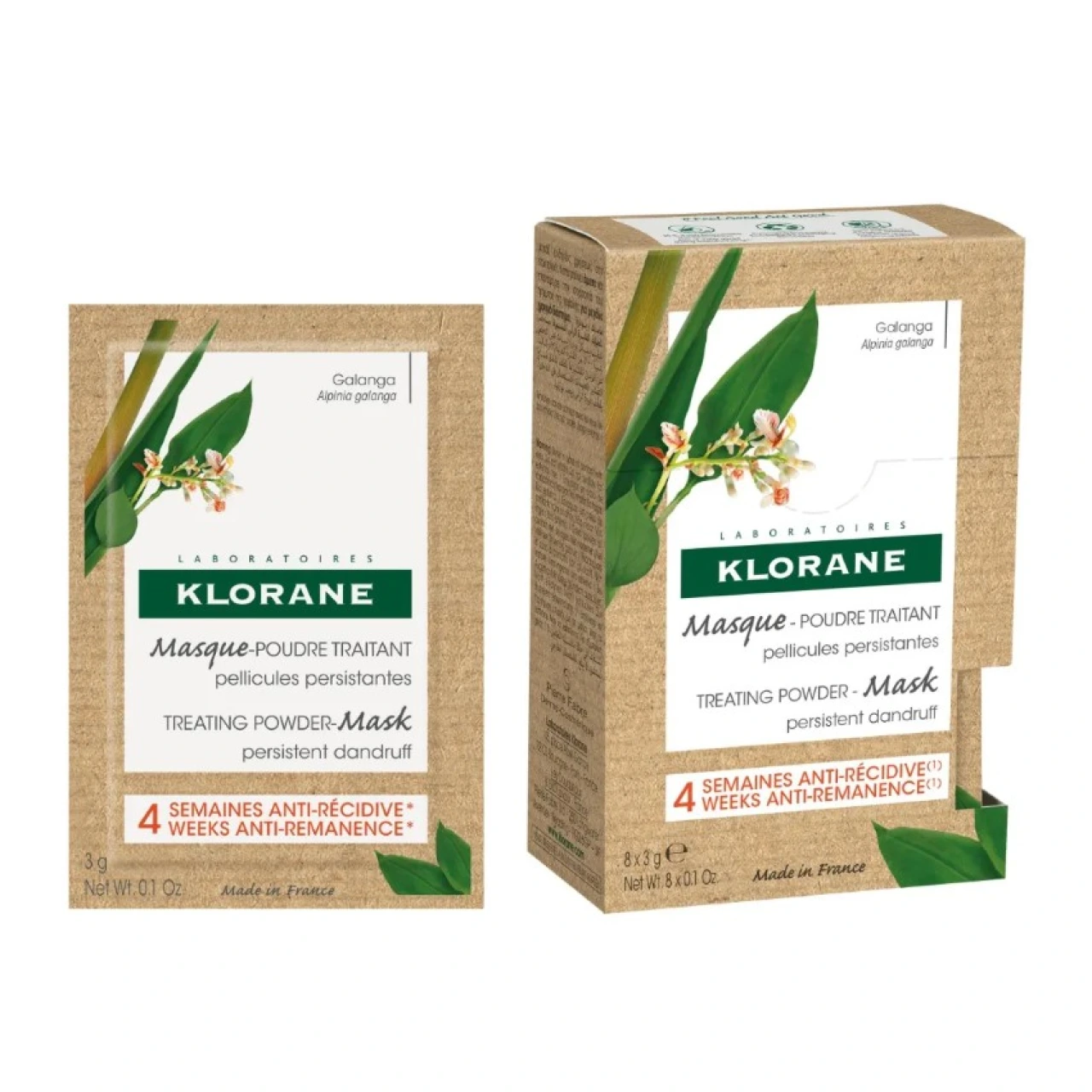 Klorane Masque-Poudre traitant au Galanga - Vue 3