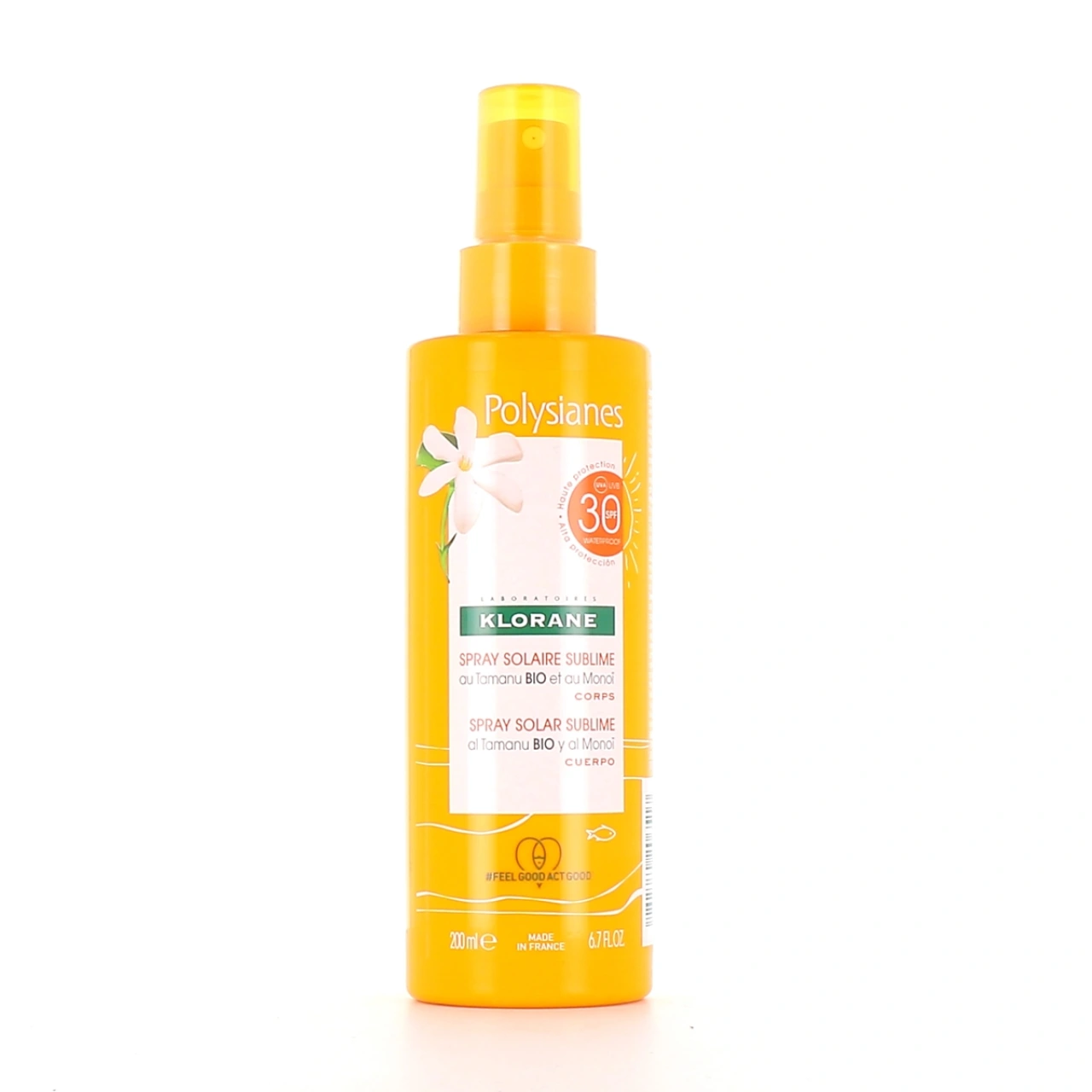 Klorane Polysianes Spray Solaire Sublime Corps - Vue 3
