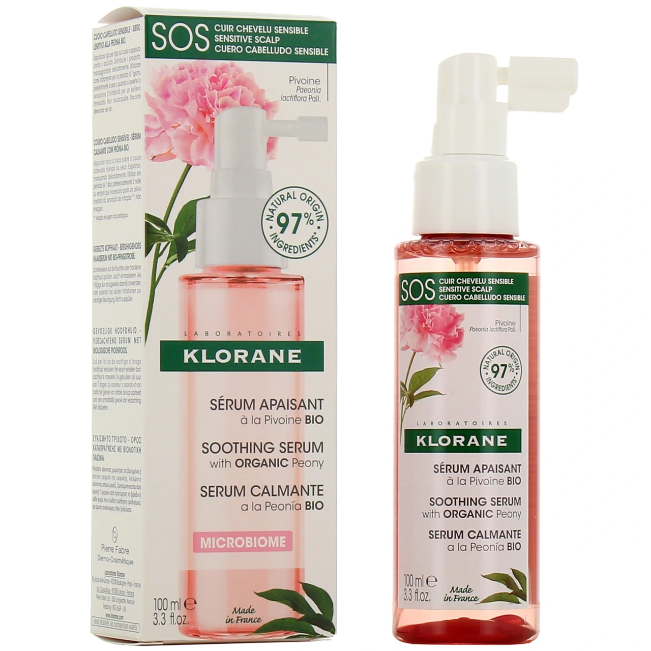 Klorane Sérum SOS Apaisant à la Pivoine Bio - Vue 4