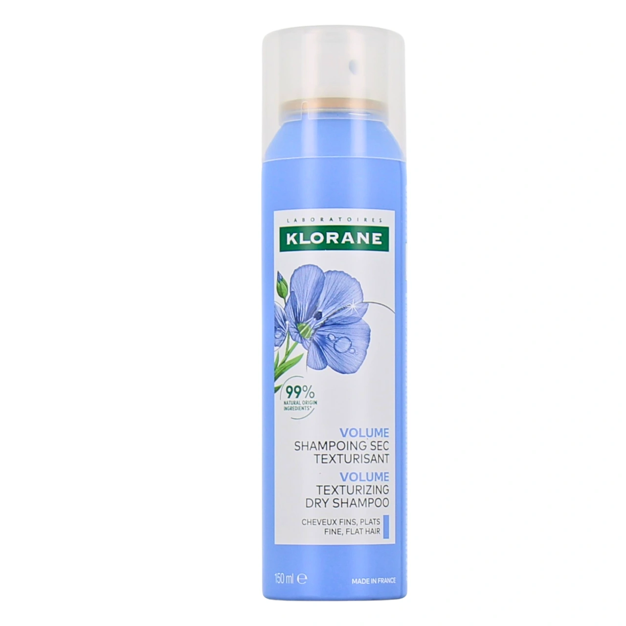 Klorane Shampoing Sec Volume au Lin Bio - Klorane