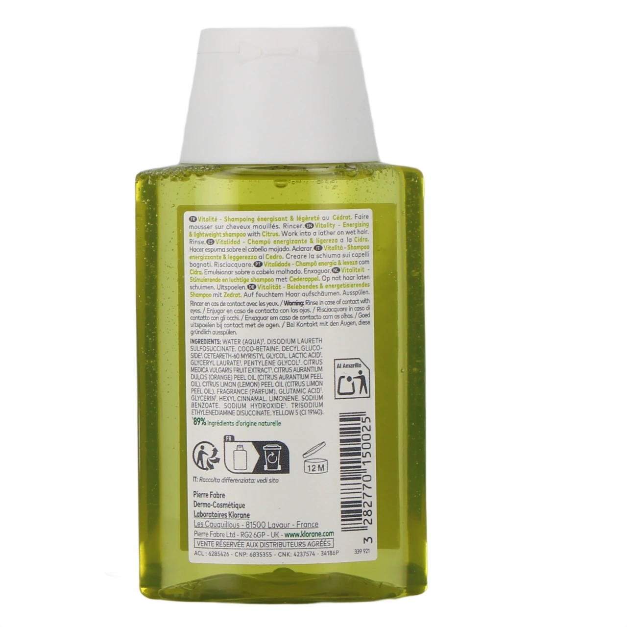 Klorane Shampooing au Cédrat - Vue 3