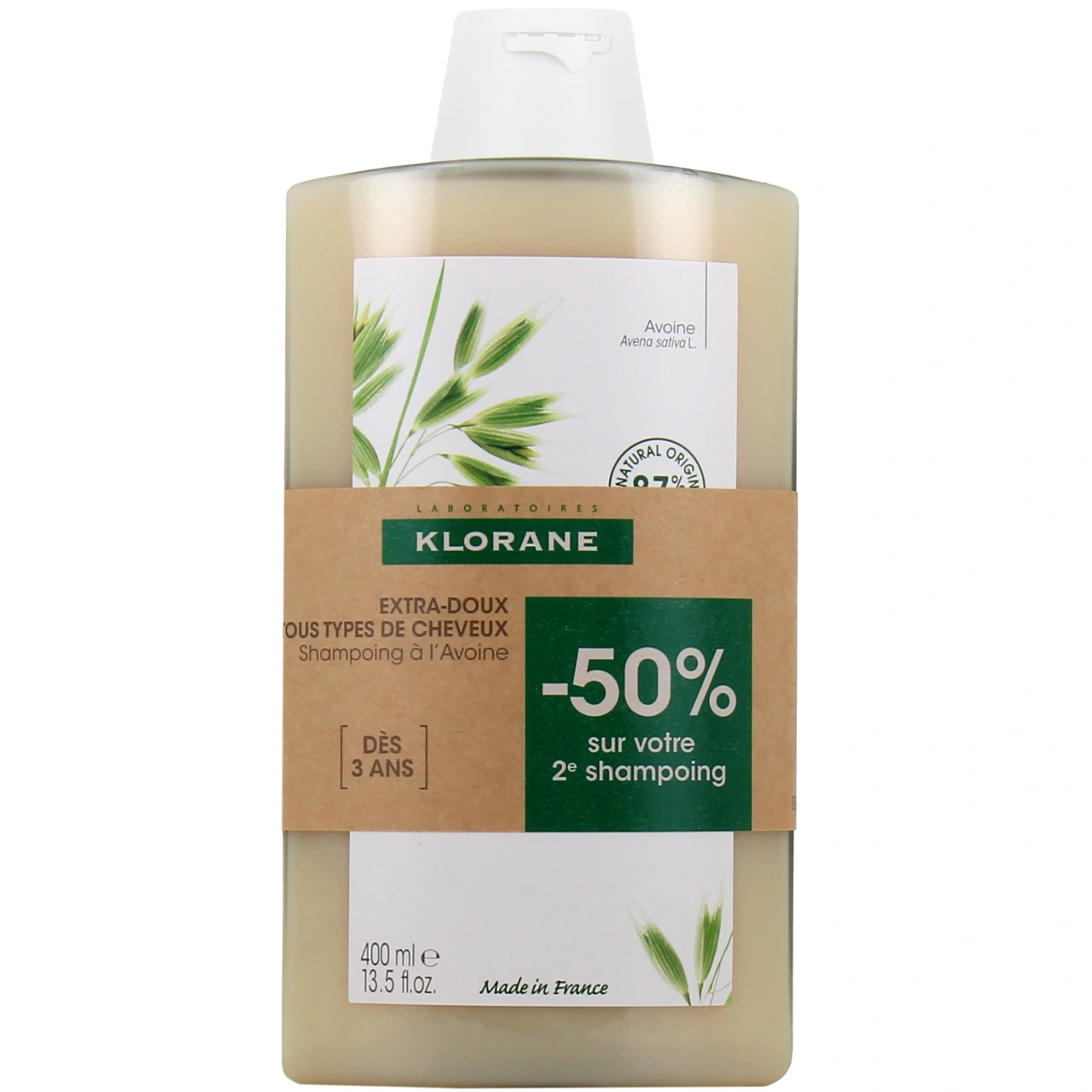 Klorane Shampoing Extra-Doux à l'Avoine - Vue 8