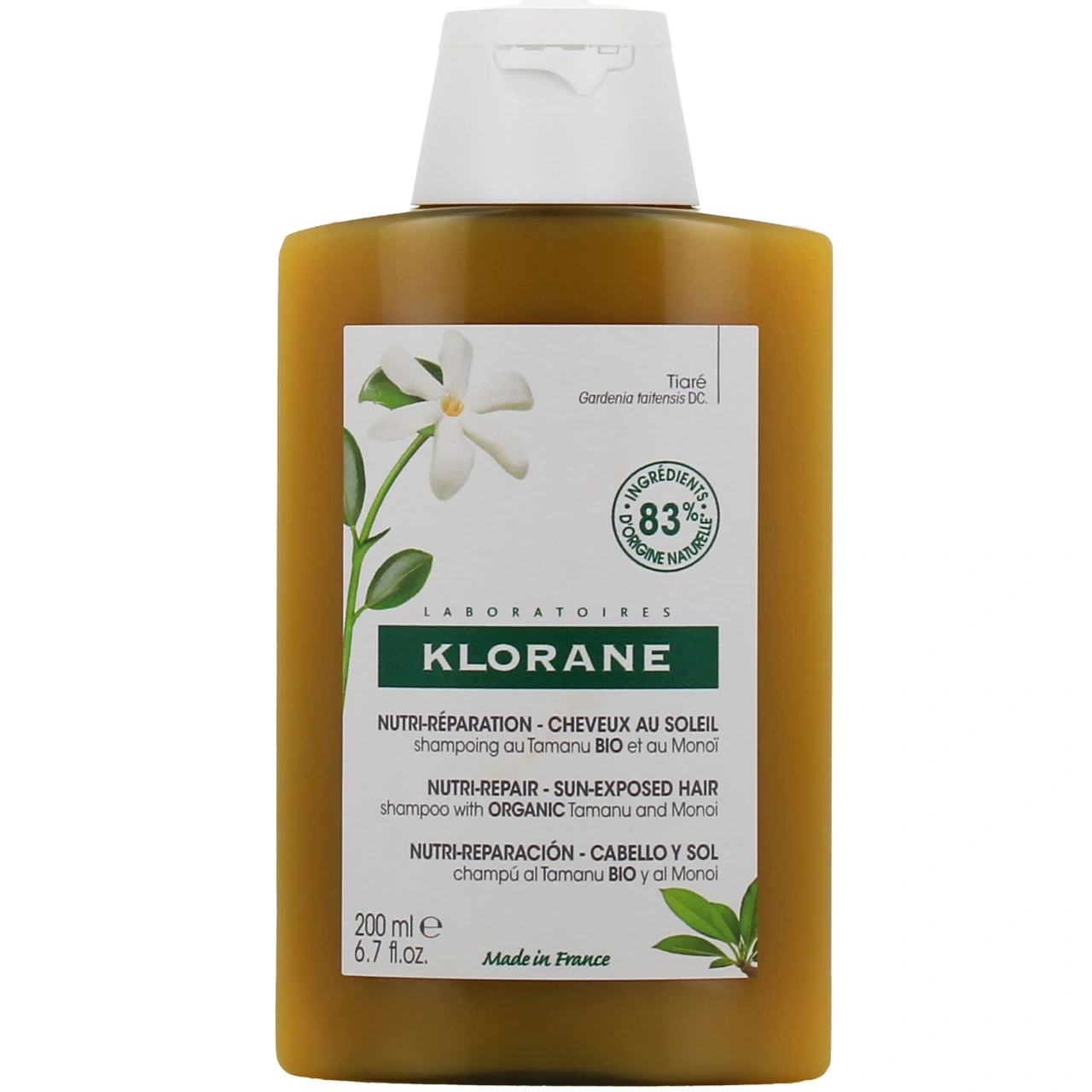 Klorane Shampooing Tamanu Bio Monoï - Klorane