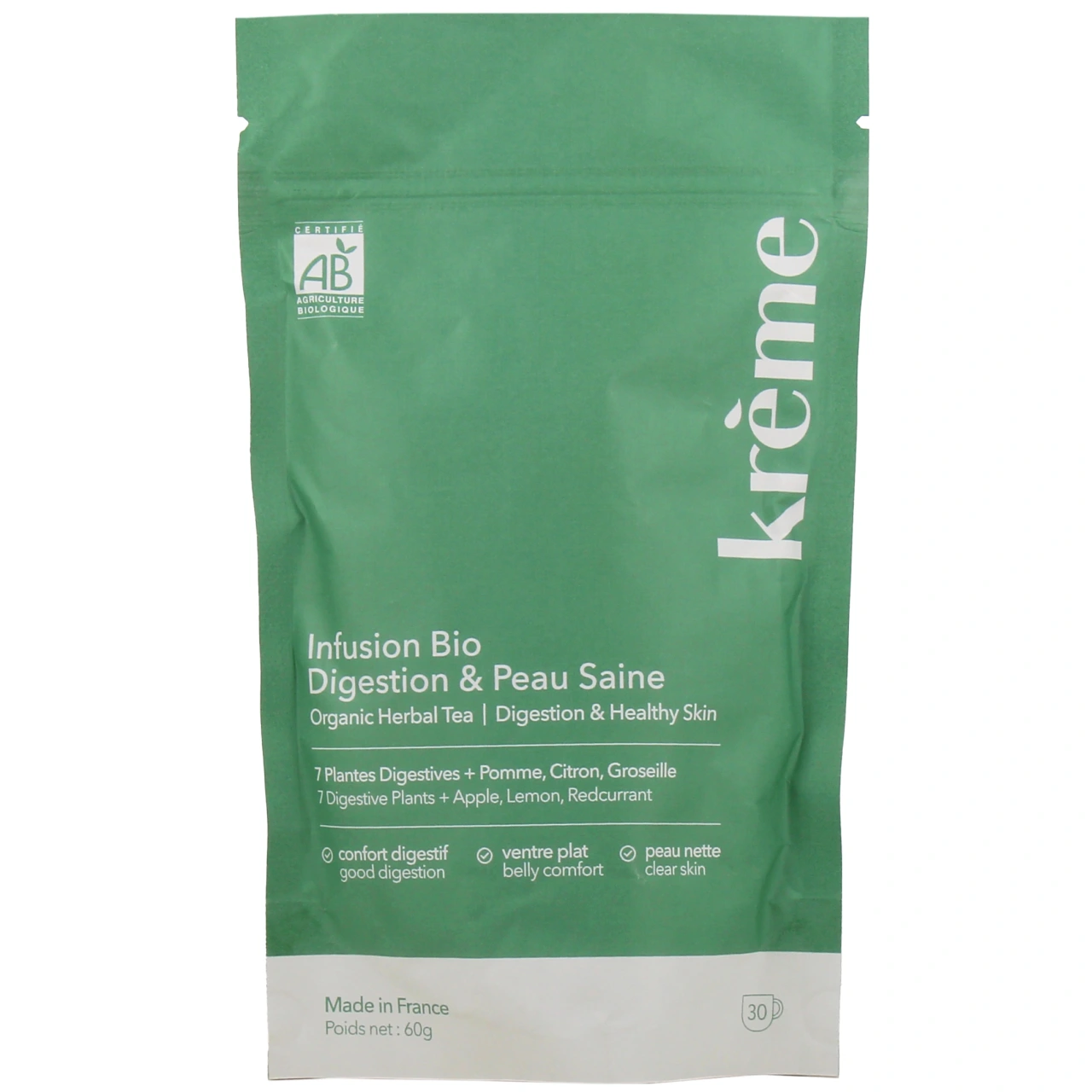 Krème Infusion Digestion & Peau Saine - Krème