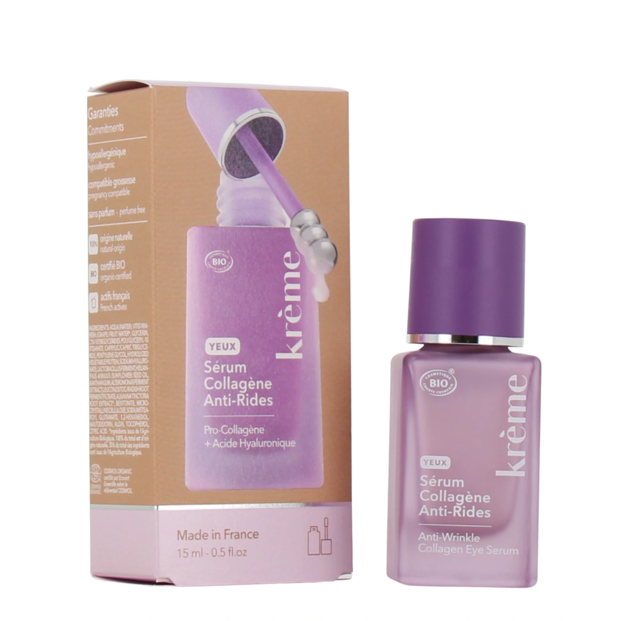 Krème Sérum Collagène Anti-Rides Yeux Bio - Vue 4