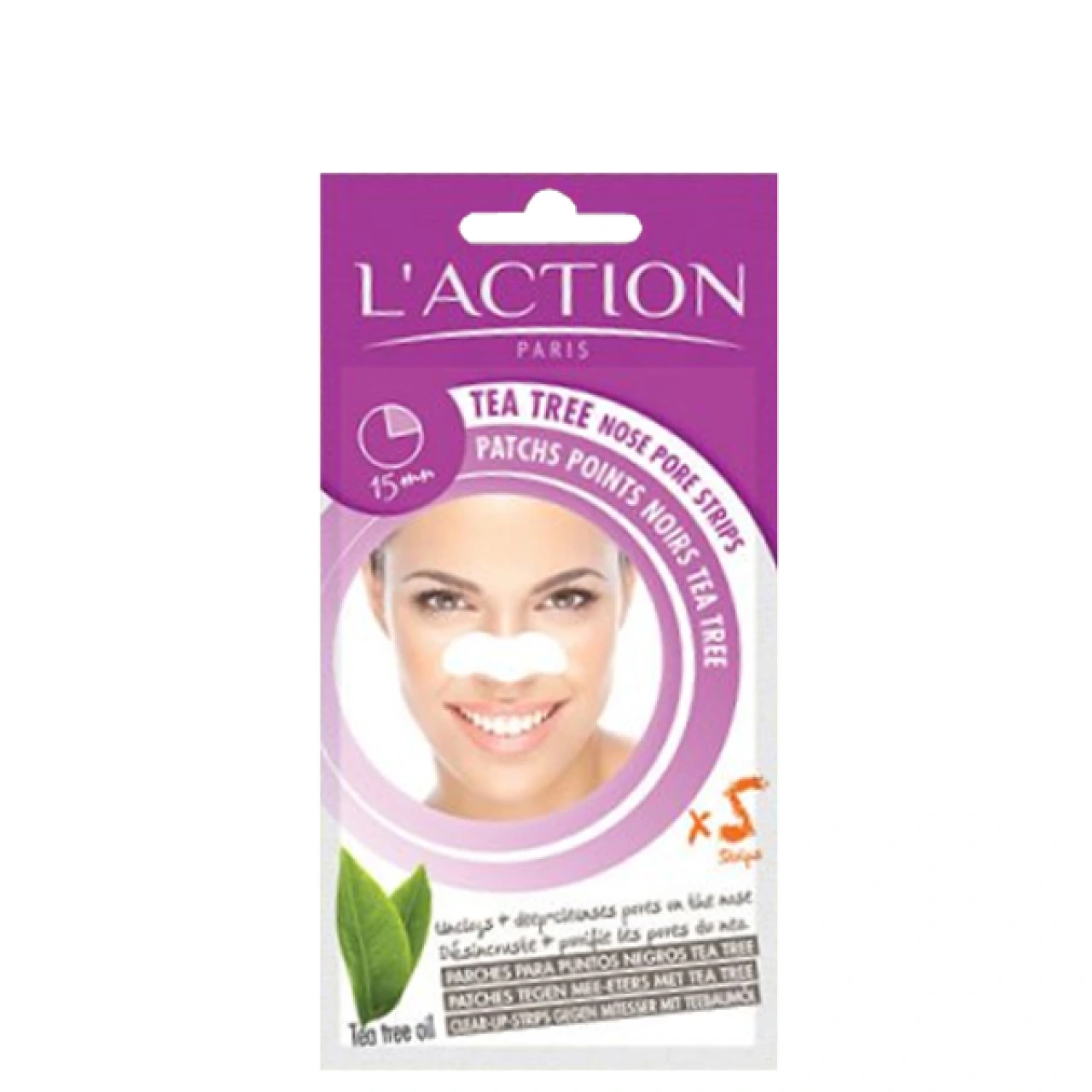 L'Action Patchs Points Noirs Tea Tree - L'Action Cosmétique