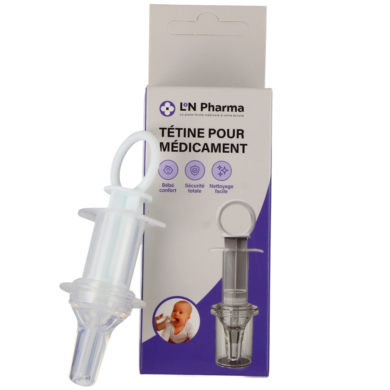 L2N Bébé Tétine pour Médicament - L2N